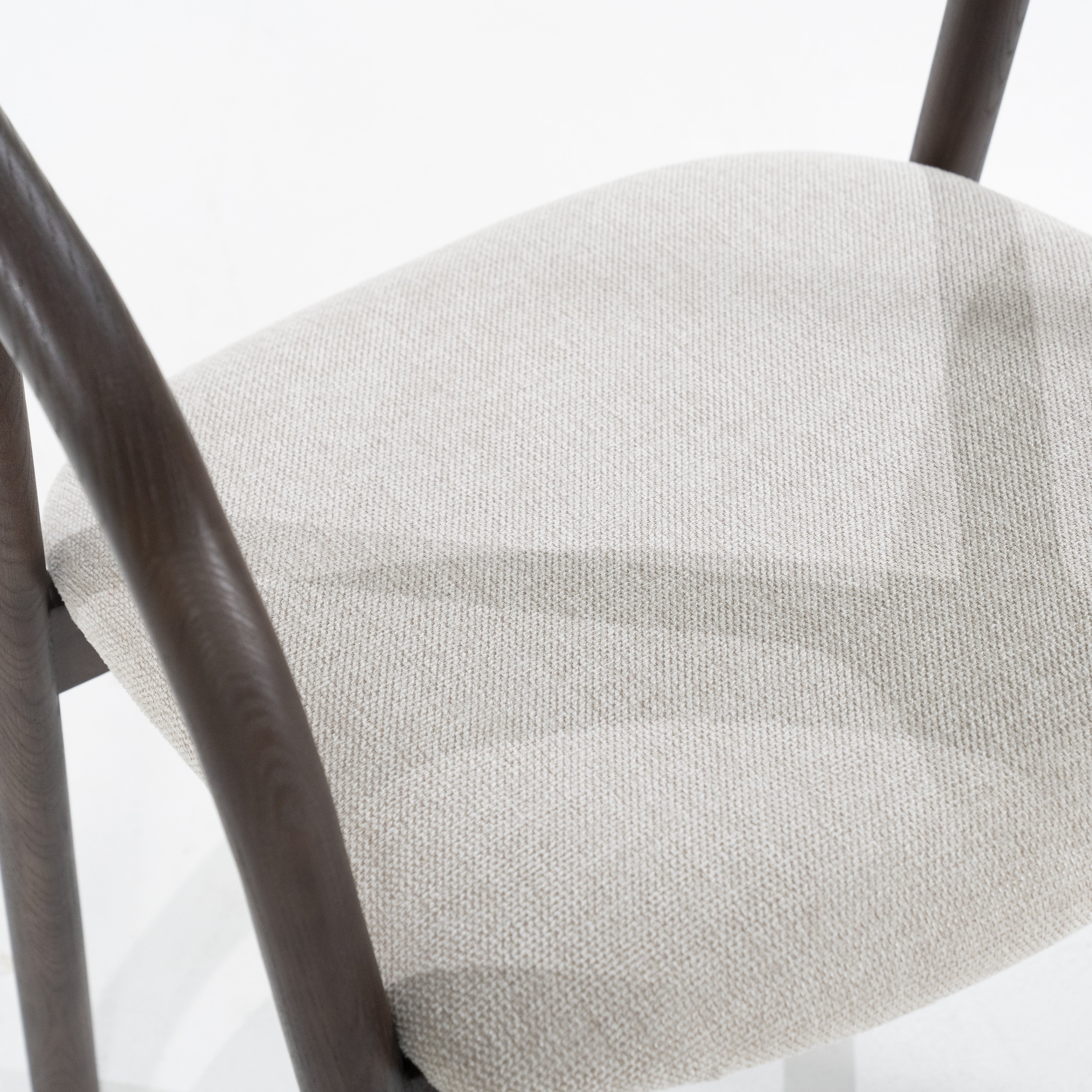 Armstoel Rafal in bruin hout