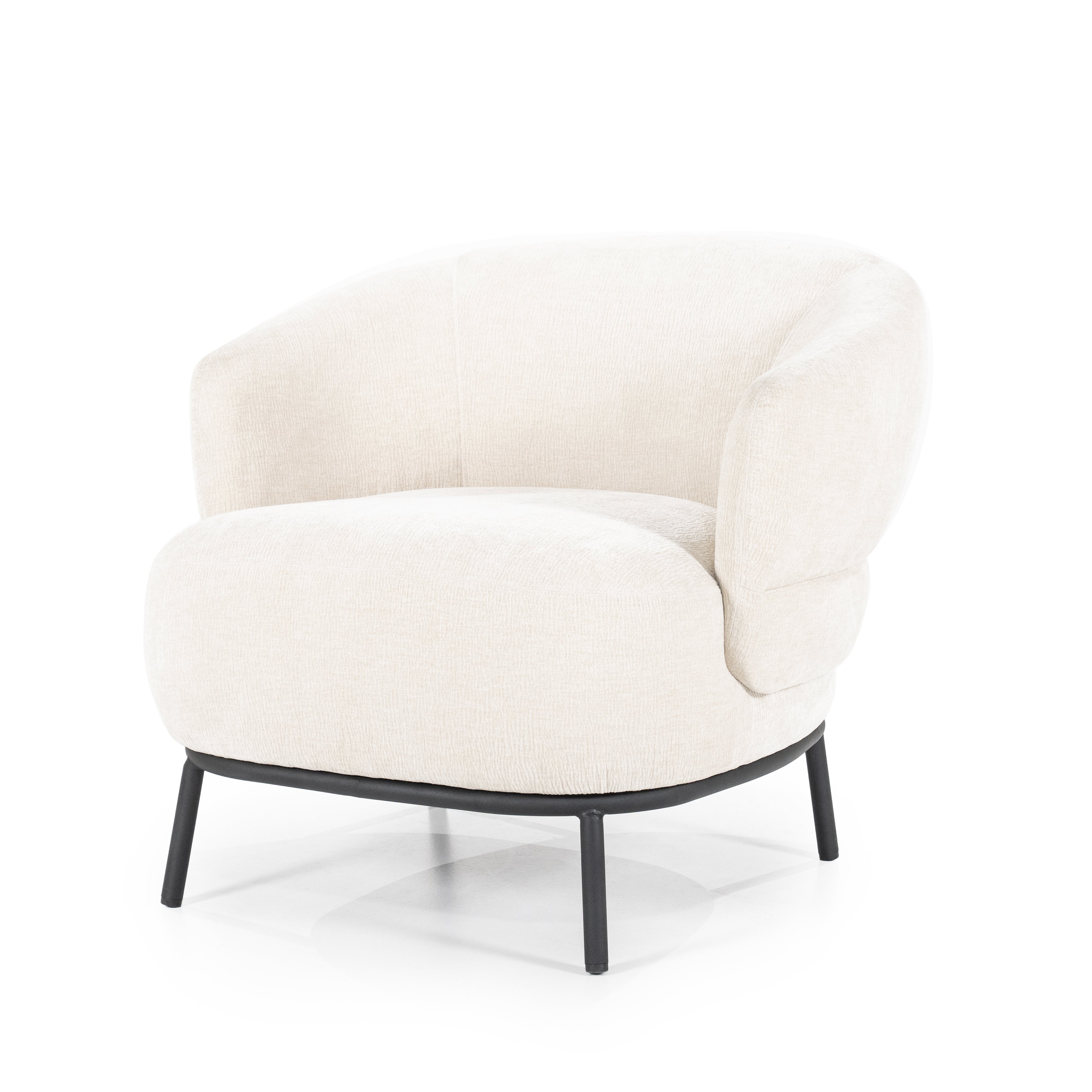 Fauteuil Davion in beige