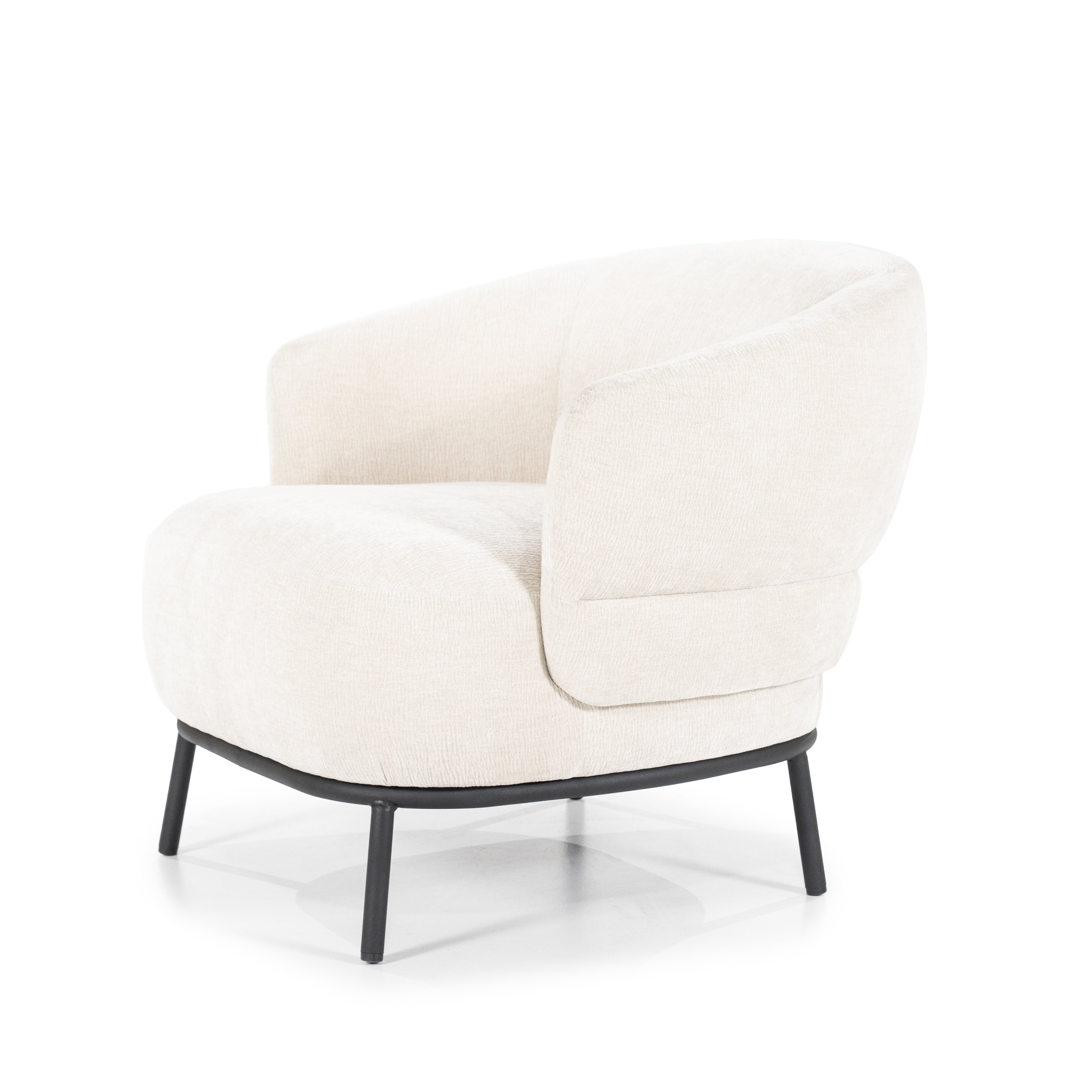 Fauteuil Davion in beige