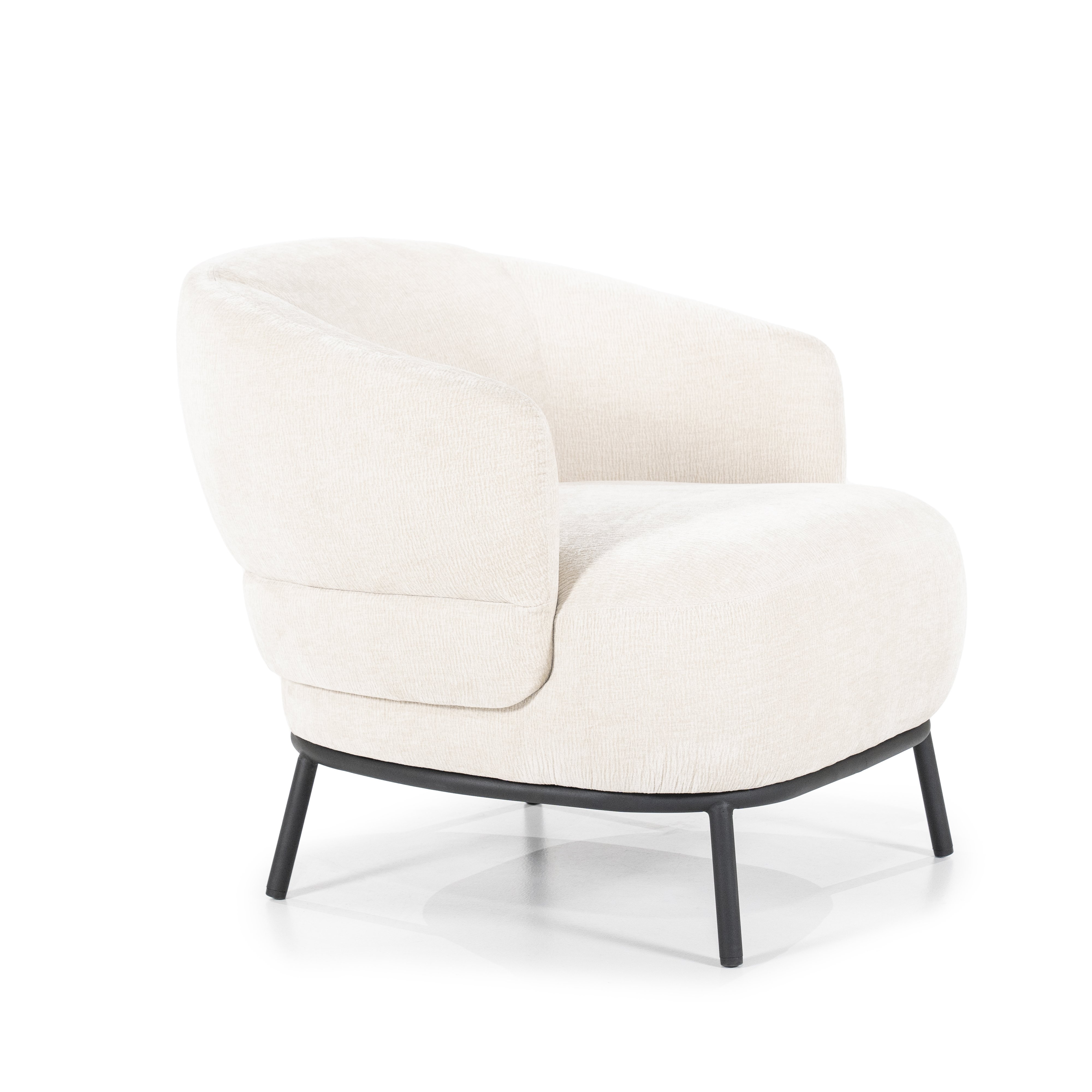 Fauteuil Davion in beige