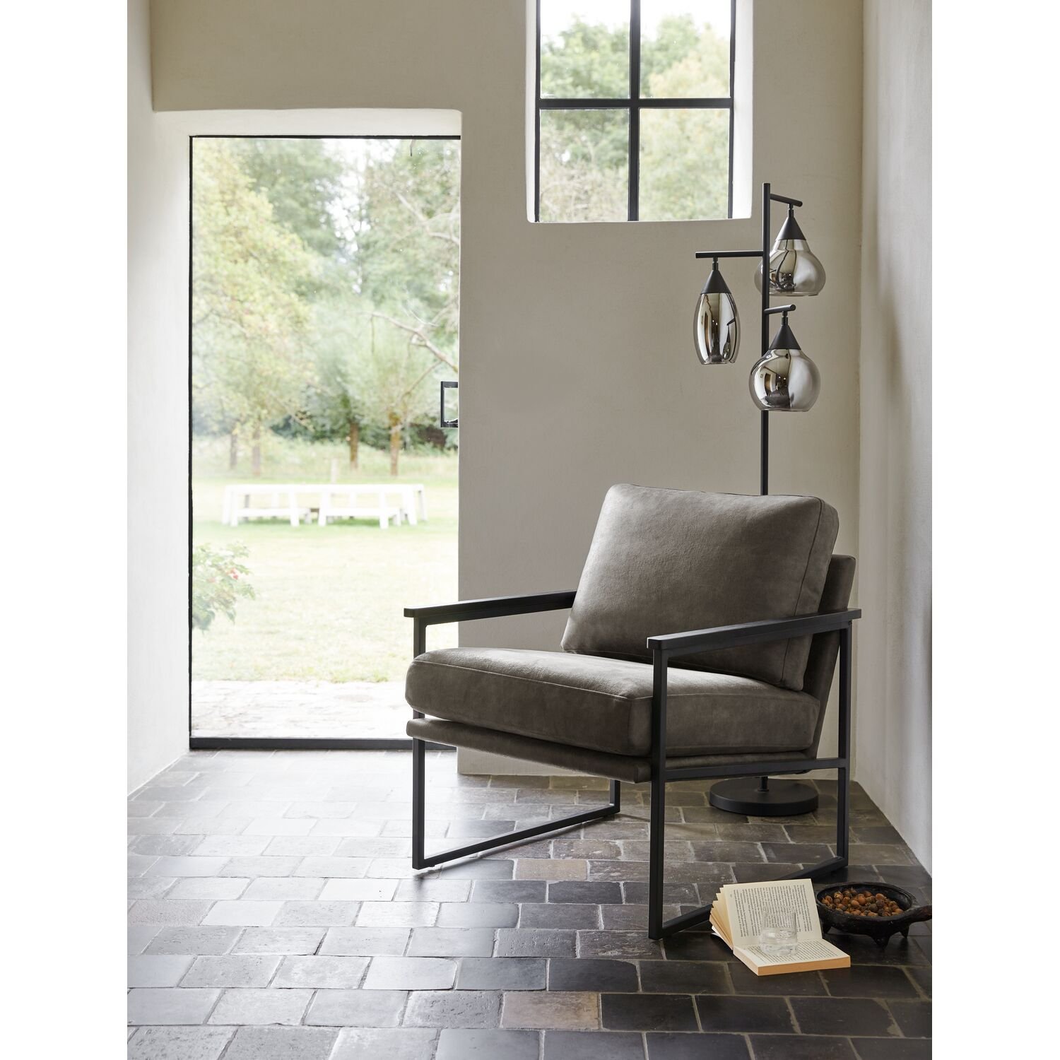 Fauteuil Claut, grapite