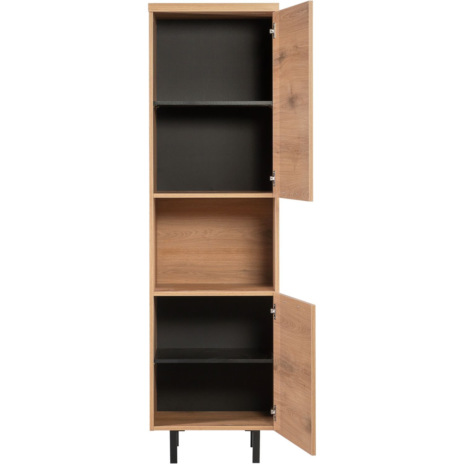 Opbergkast Paranno 2 deuren 1 open vak