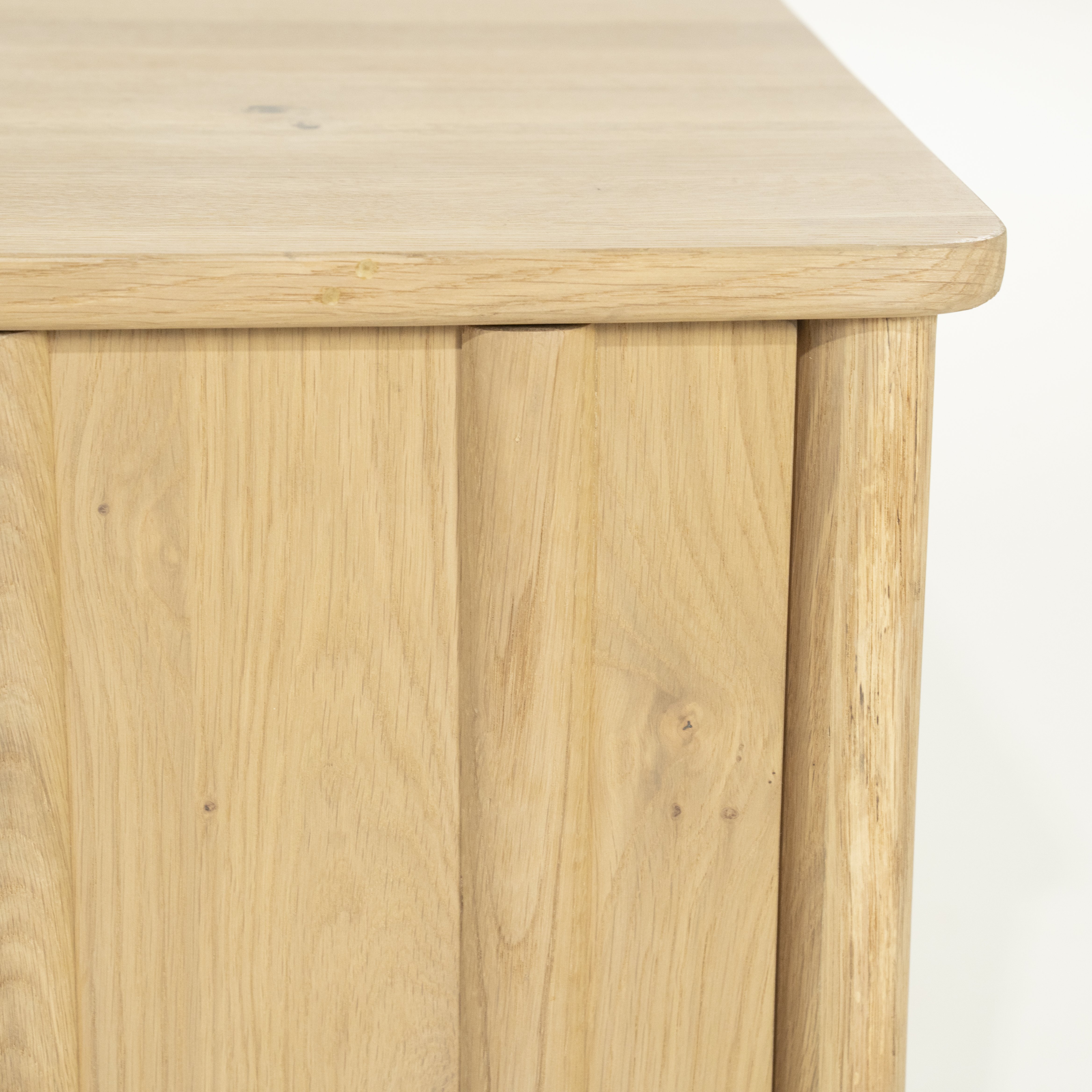 Tv meubel Jidde 4 deurs in naturel eiken hout