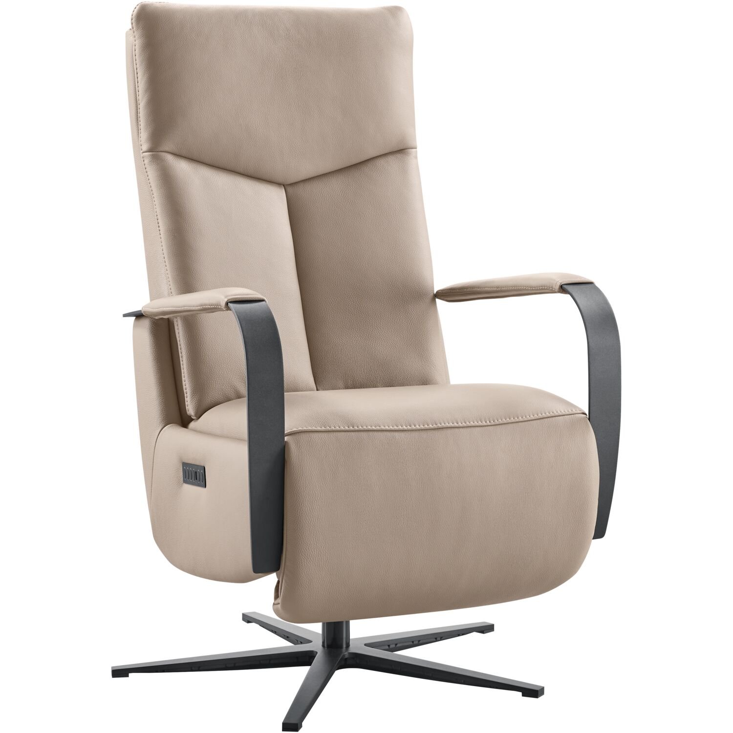Relaxfauteuil Seduto elektrische functie in toledo khaki