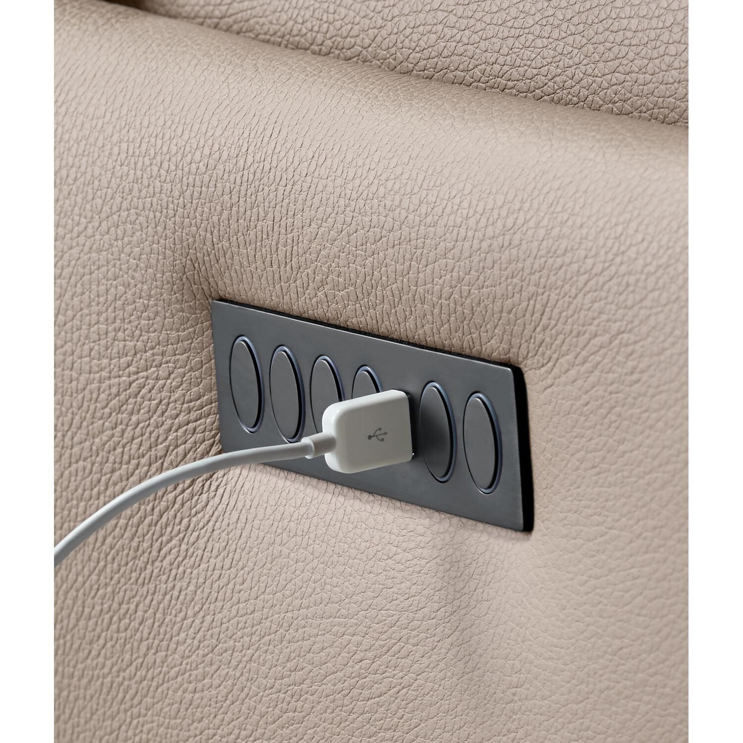 Relaxfauteuil Seduto elektrische functie in toledo khaki