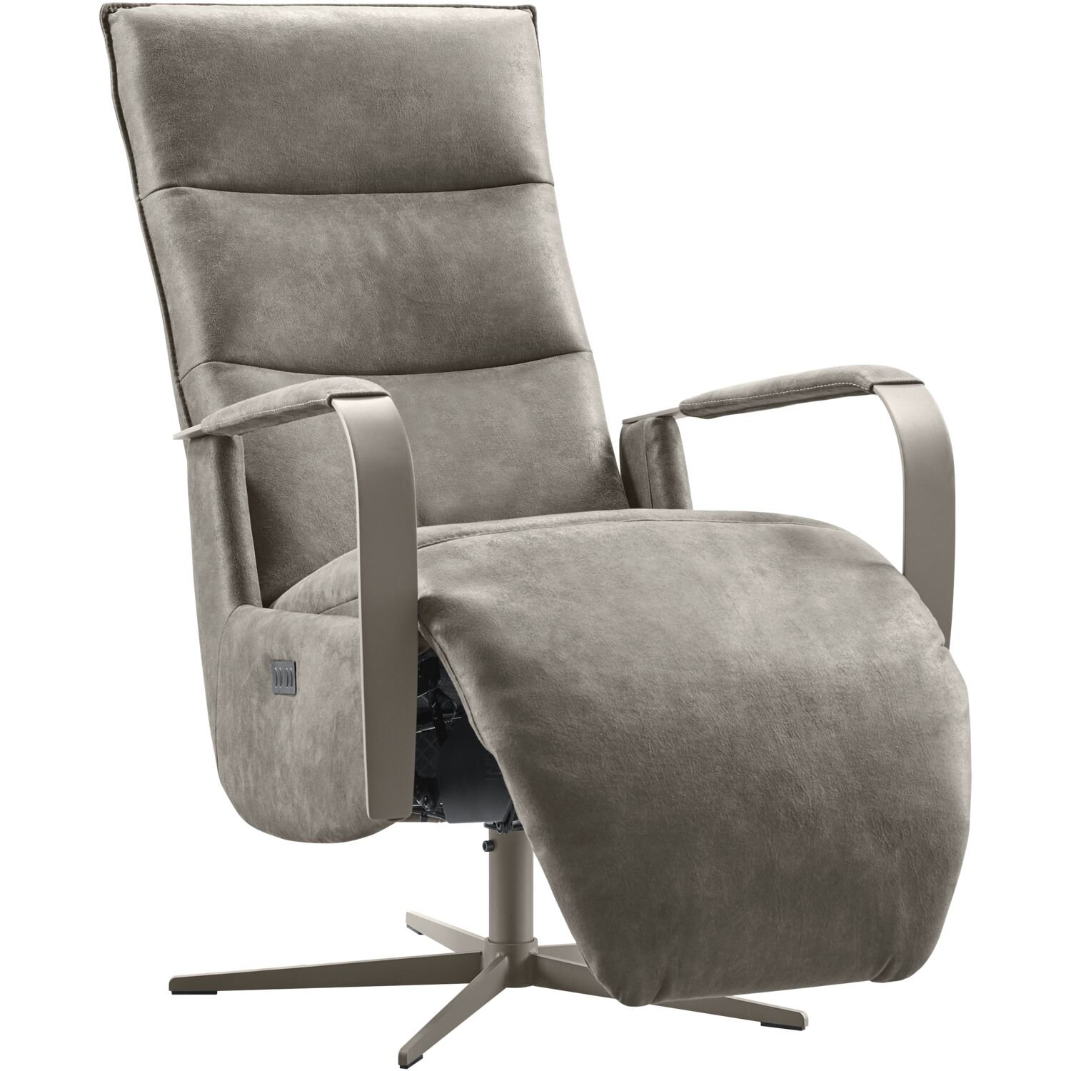 Relaxfauteuil Seduto elektrische functie in bull graphite