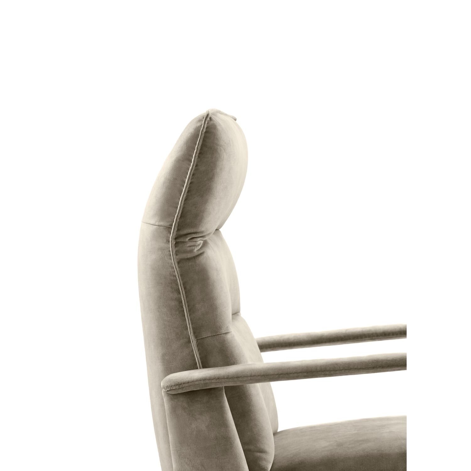 Relaxfauteuil Seduto elektrisch verstelbare sta op functie in clay