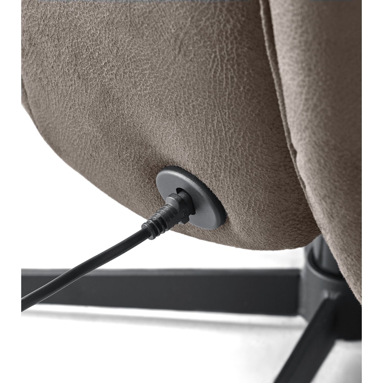 Relaxfauteuil Seduto elektrische sta op functie in espresso