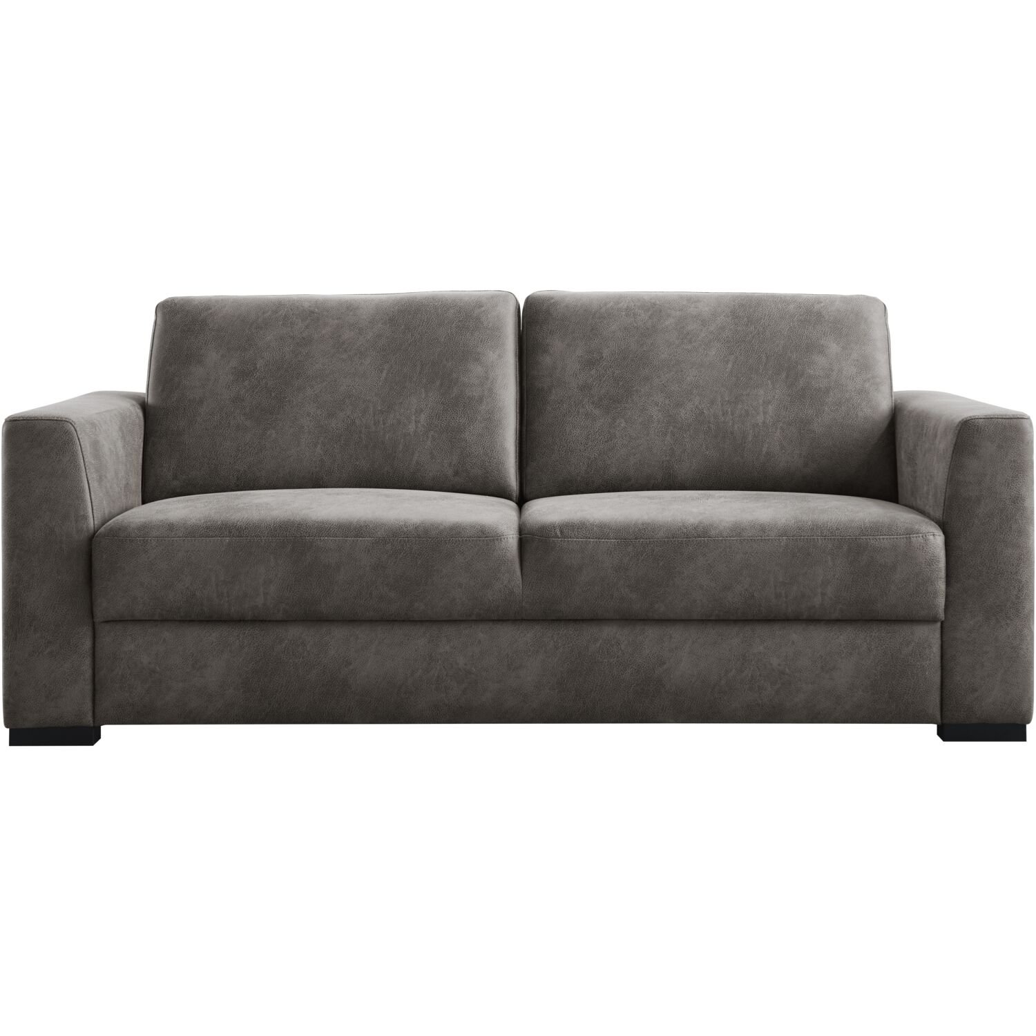 2,5 zitsbank Muscolo bonellvering met koudschuim in dark grey