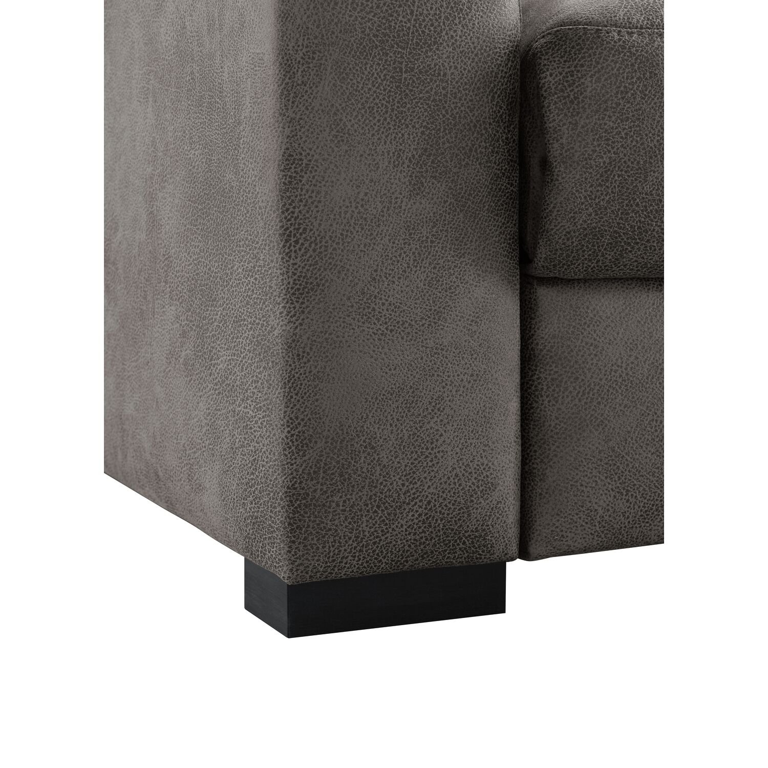 2,5 zitsbank Muscolo bonellvering met koudschuim in dark grey