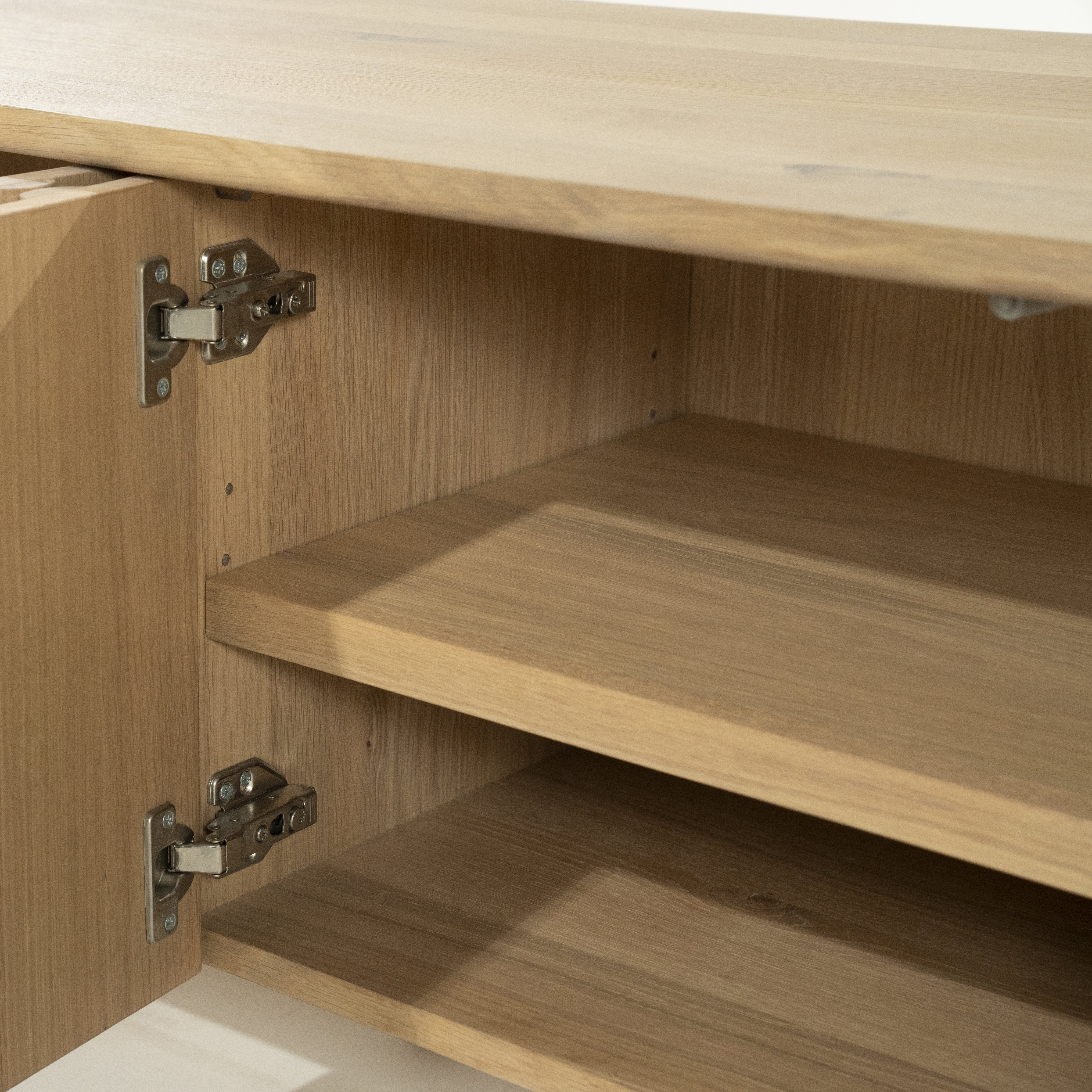 Tv meubel Jidde 6 deurs in naturel eiken