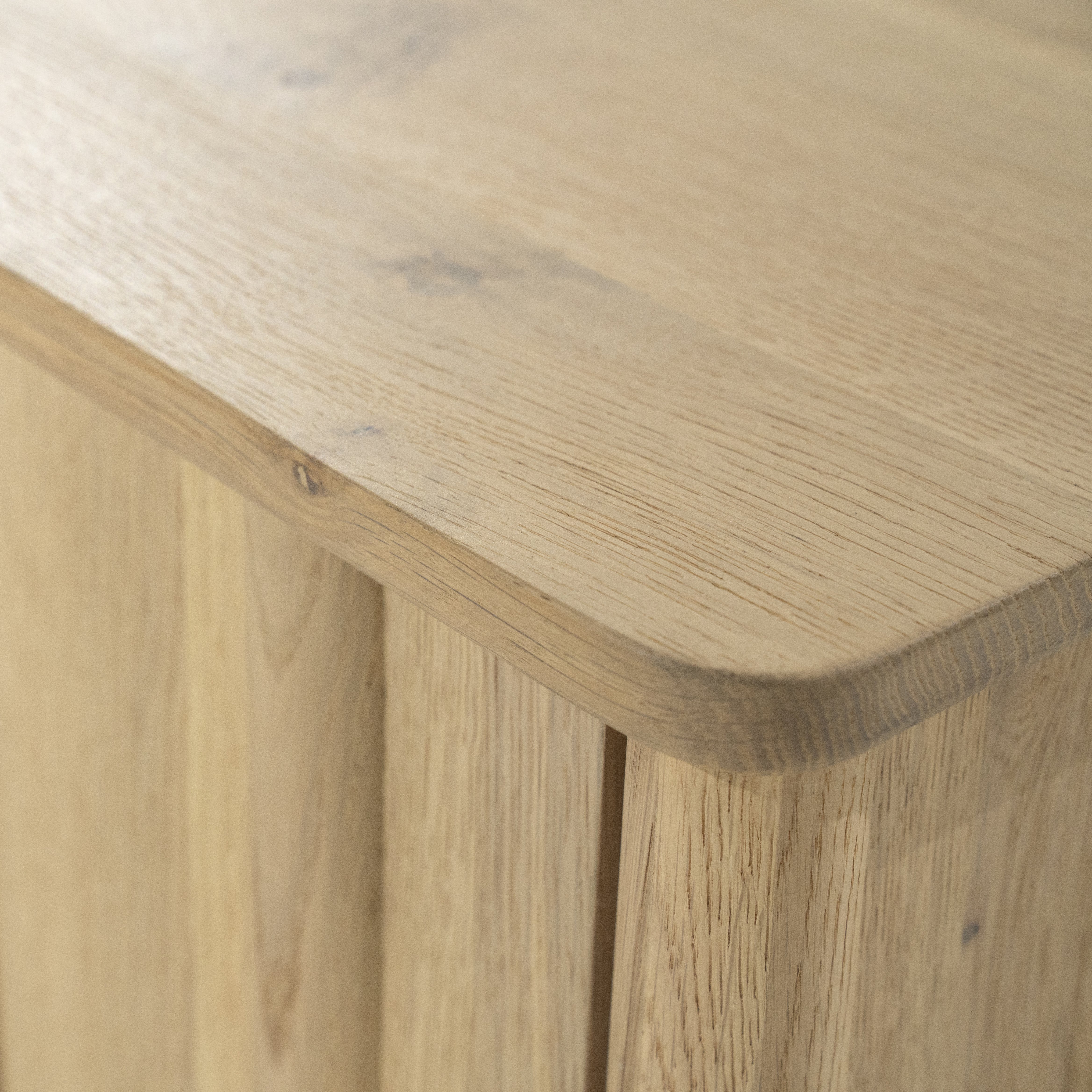 Tv meubel Jidde 6 deurs in naturel eiken