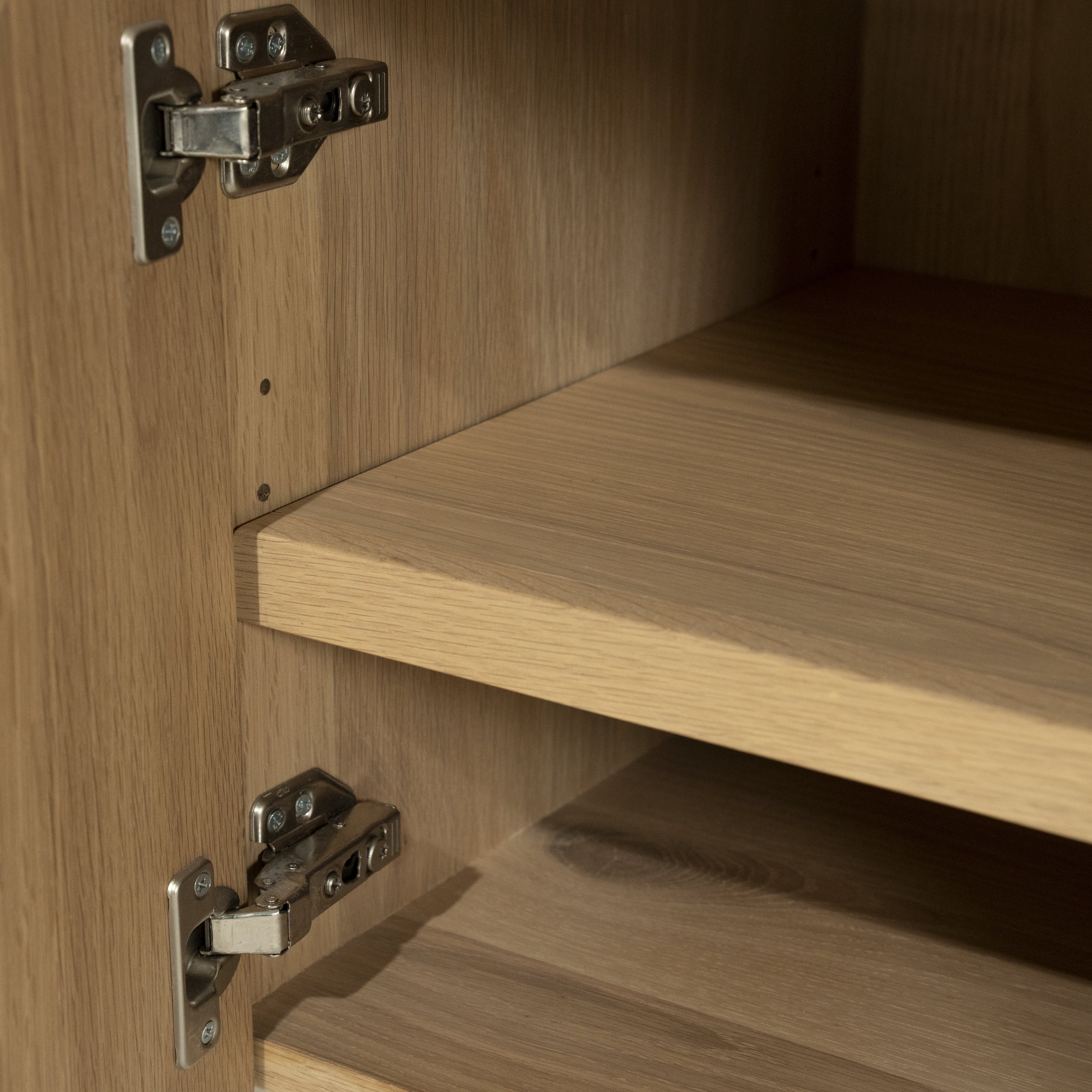 Tv meubel Jidde 6 deurs in naturel eiken