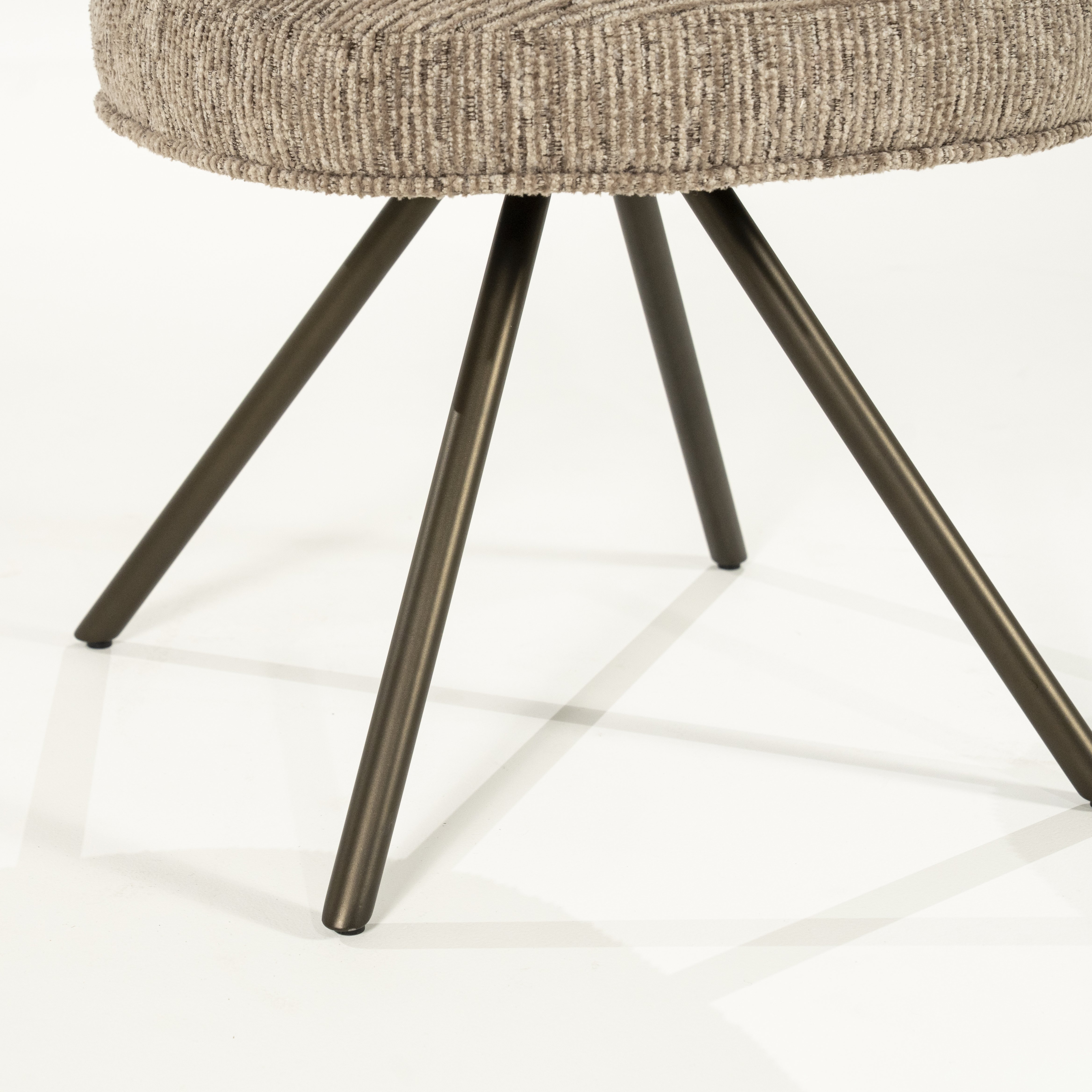 Eetstoel Japser in bruin