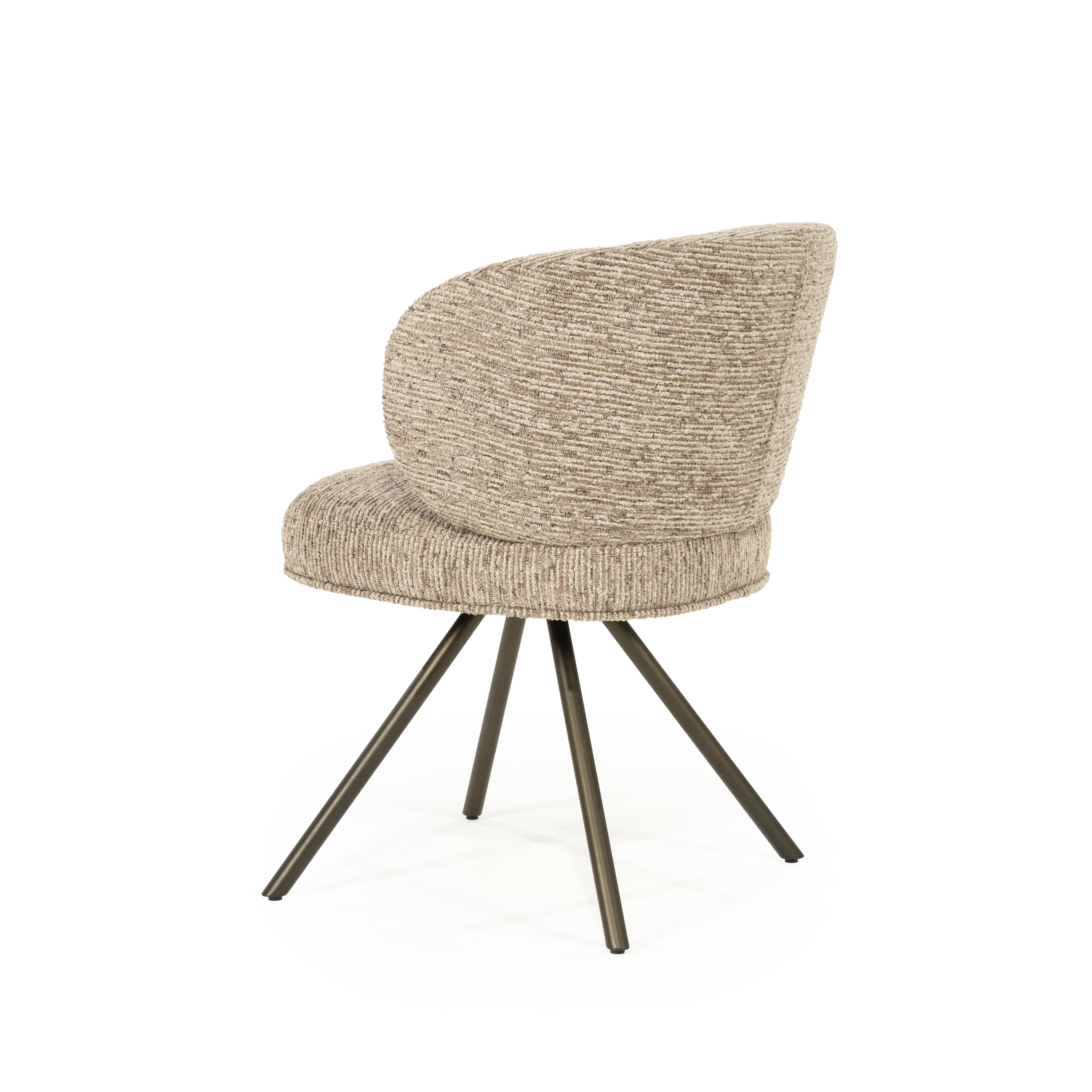 Eetstoel Jasper in taupe