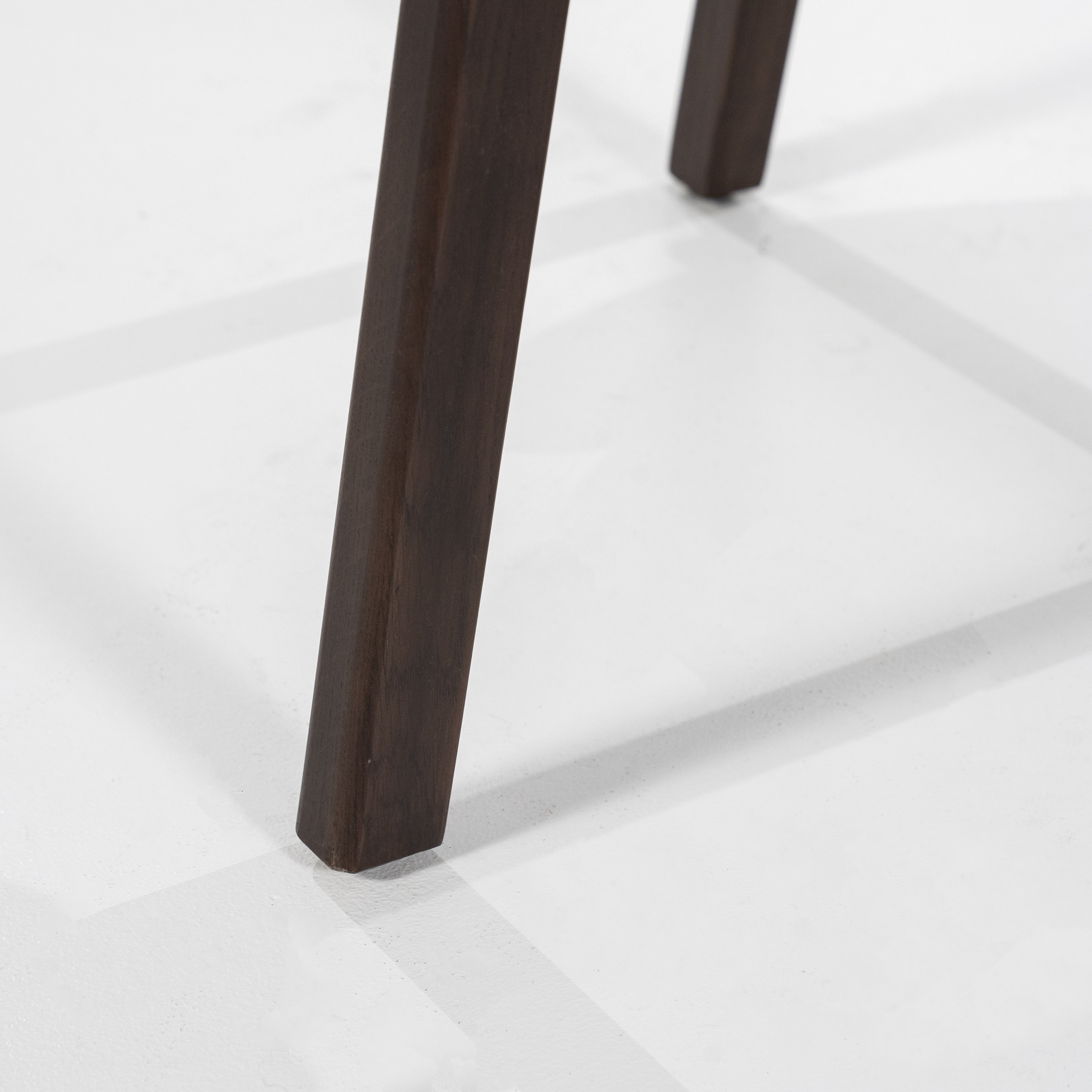 Eetstoel Mikail in bruin met taupe