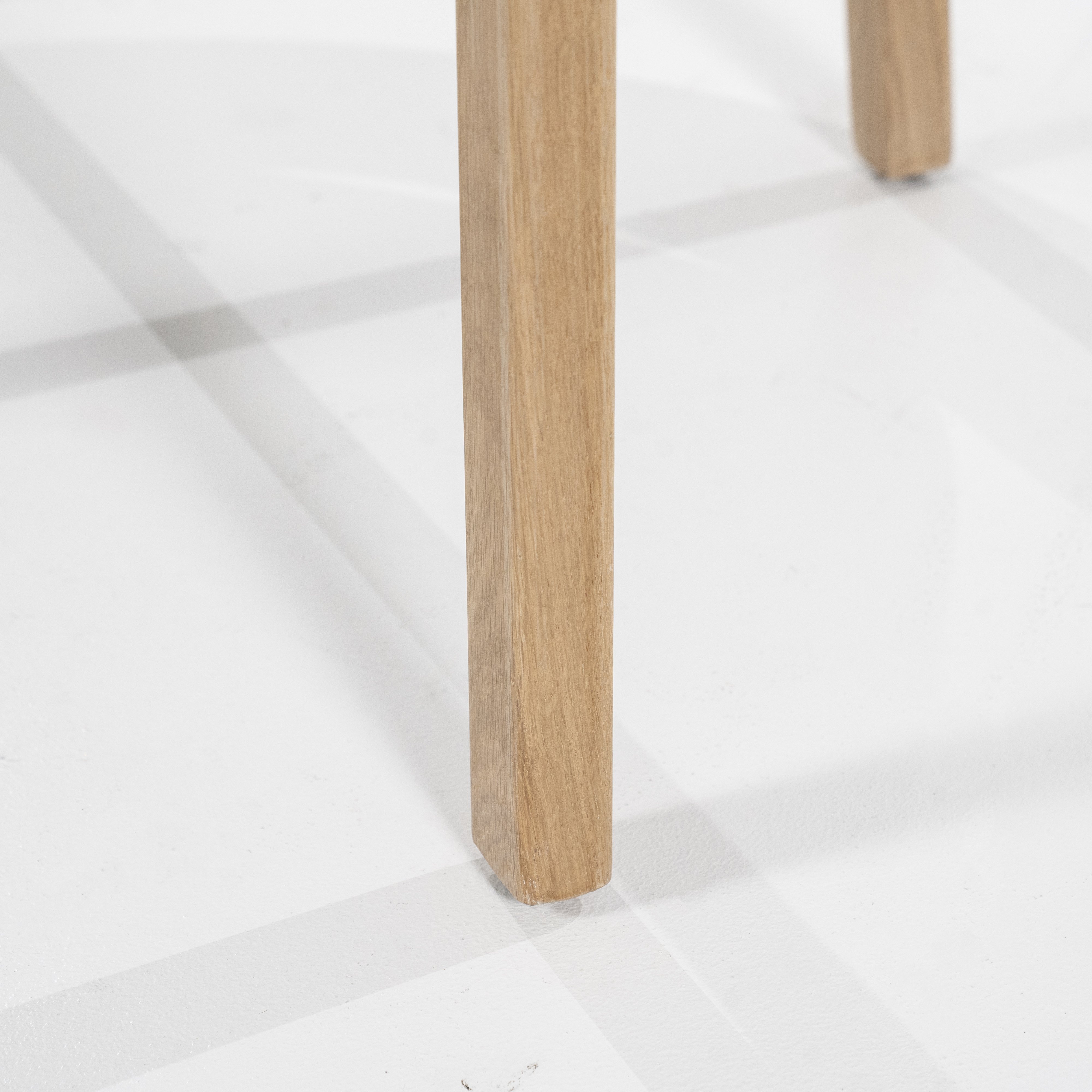 Eetstoel Mikail in naturel met beige