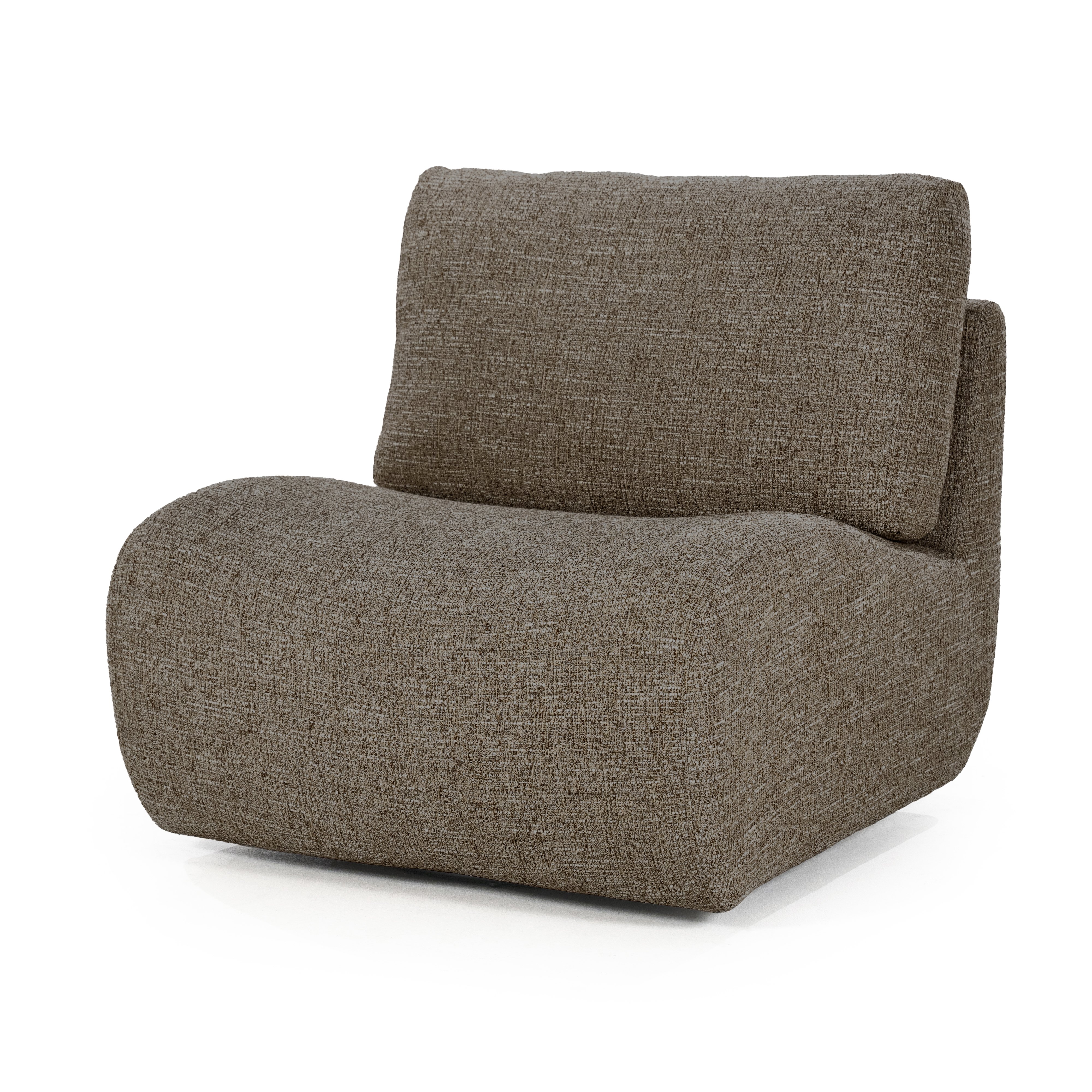 Fauteuil Louen in bruin