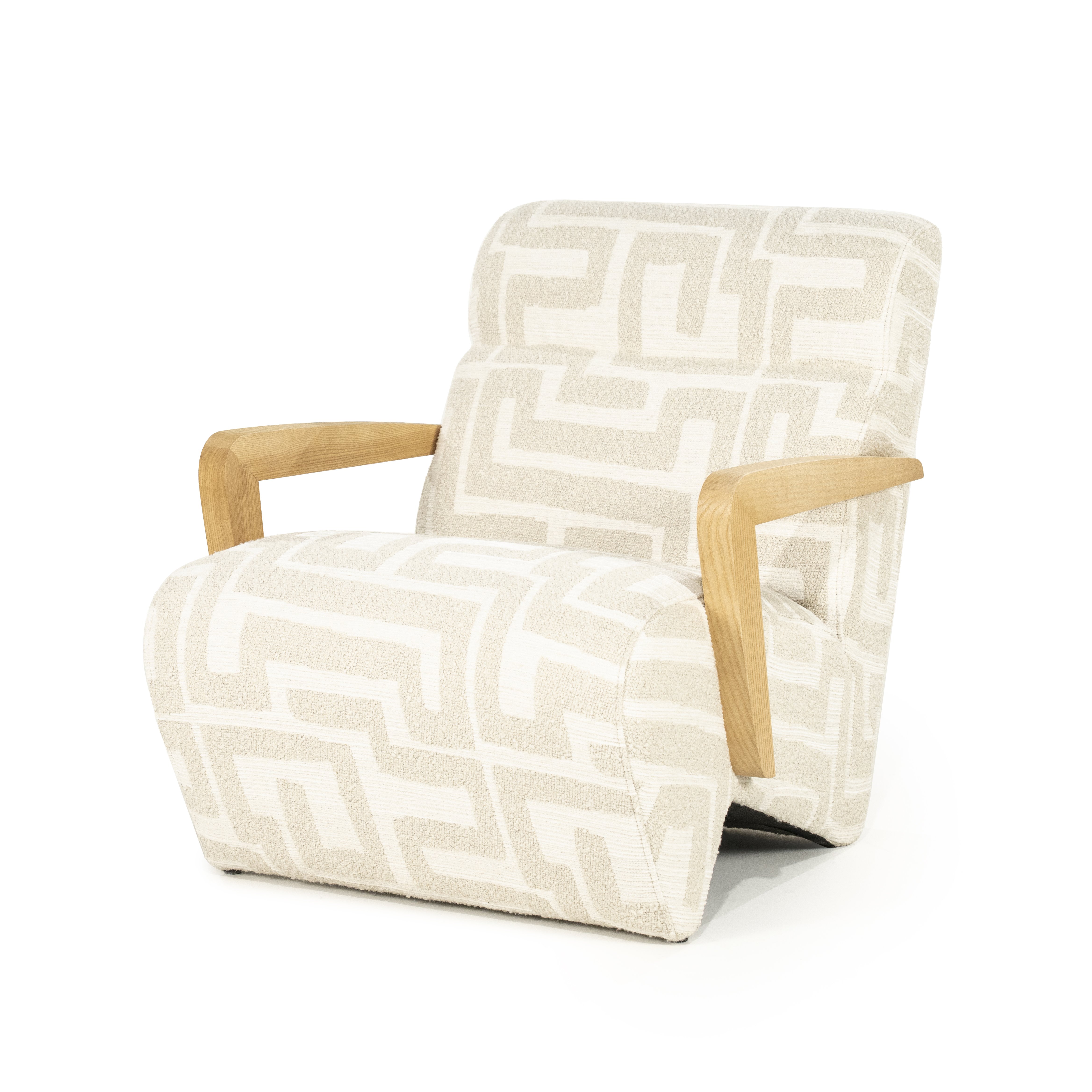 Fauteuil Ollie in libre beige