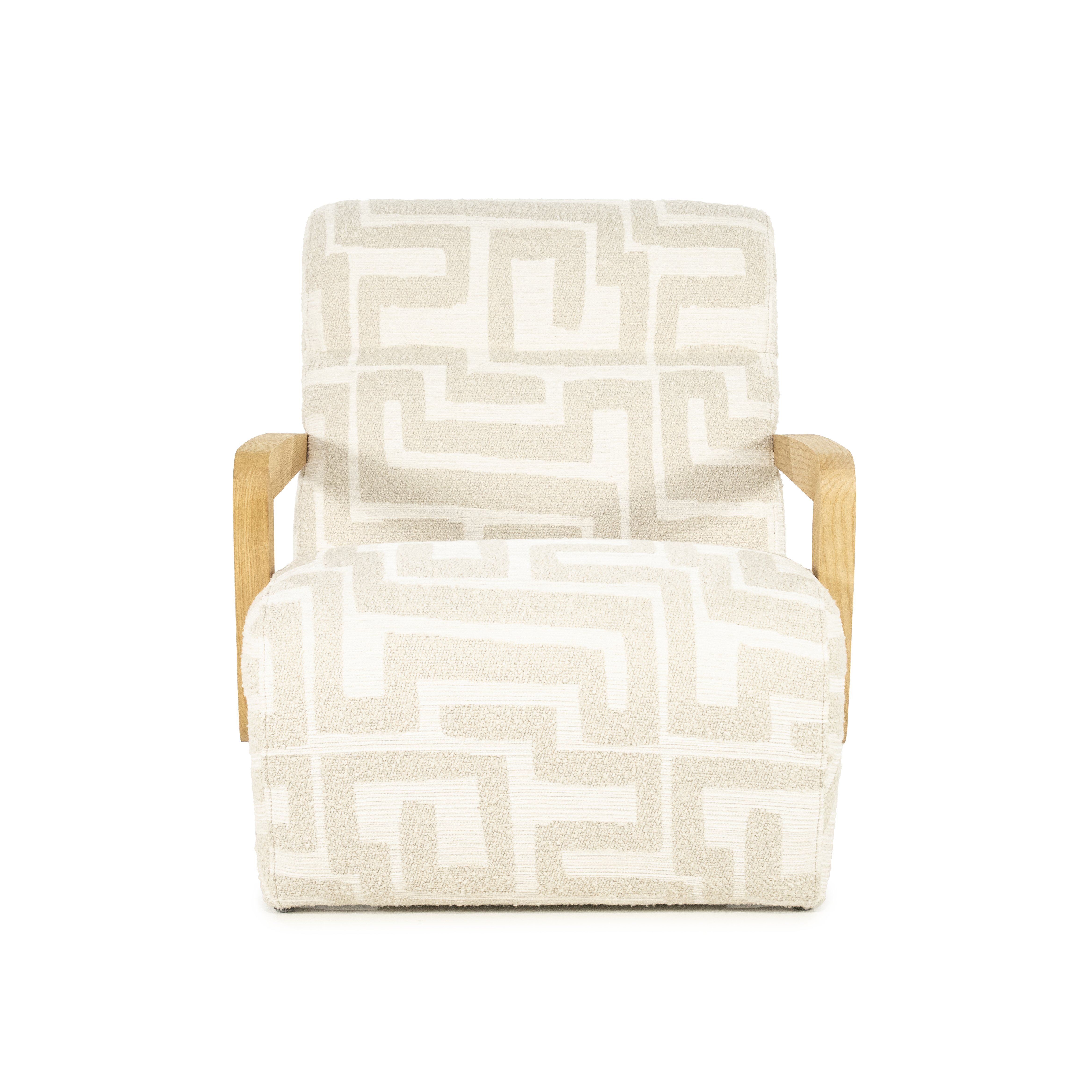 Fauteuil Ollie in libre beige