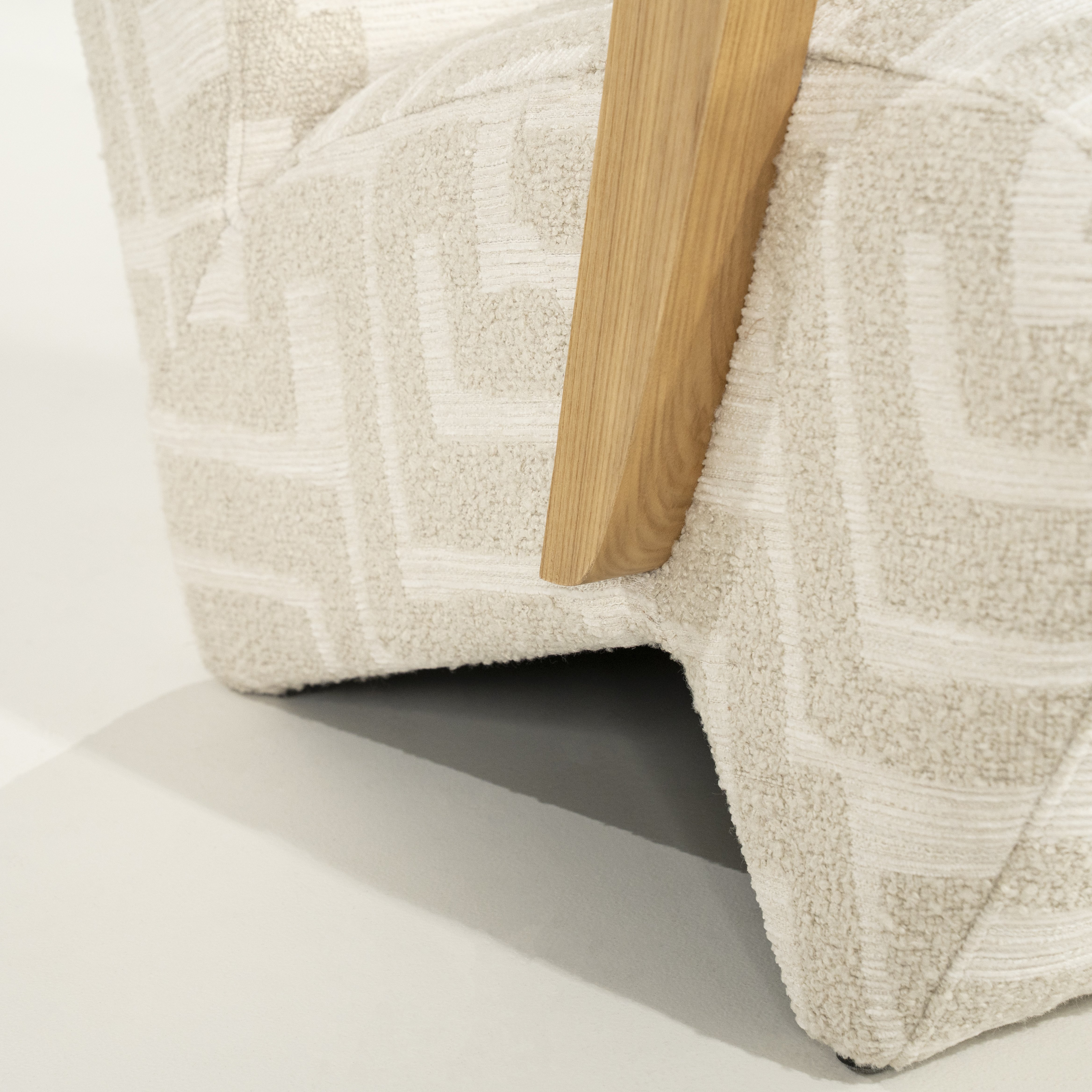 Fauteuil Ollie in libre beige