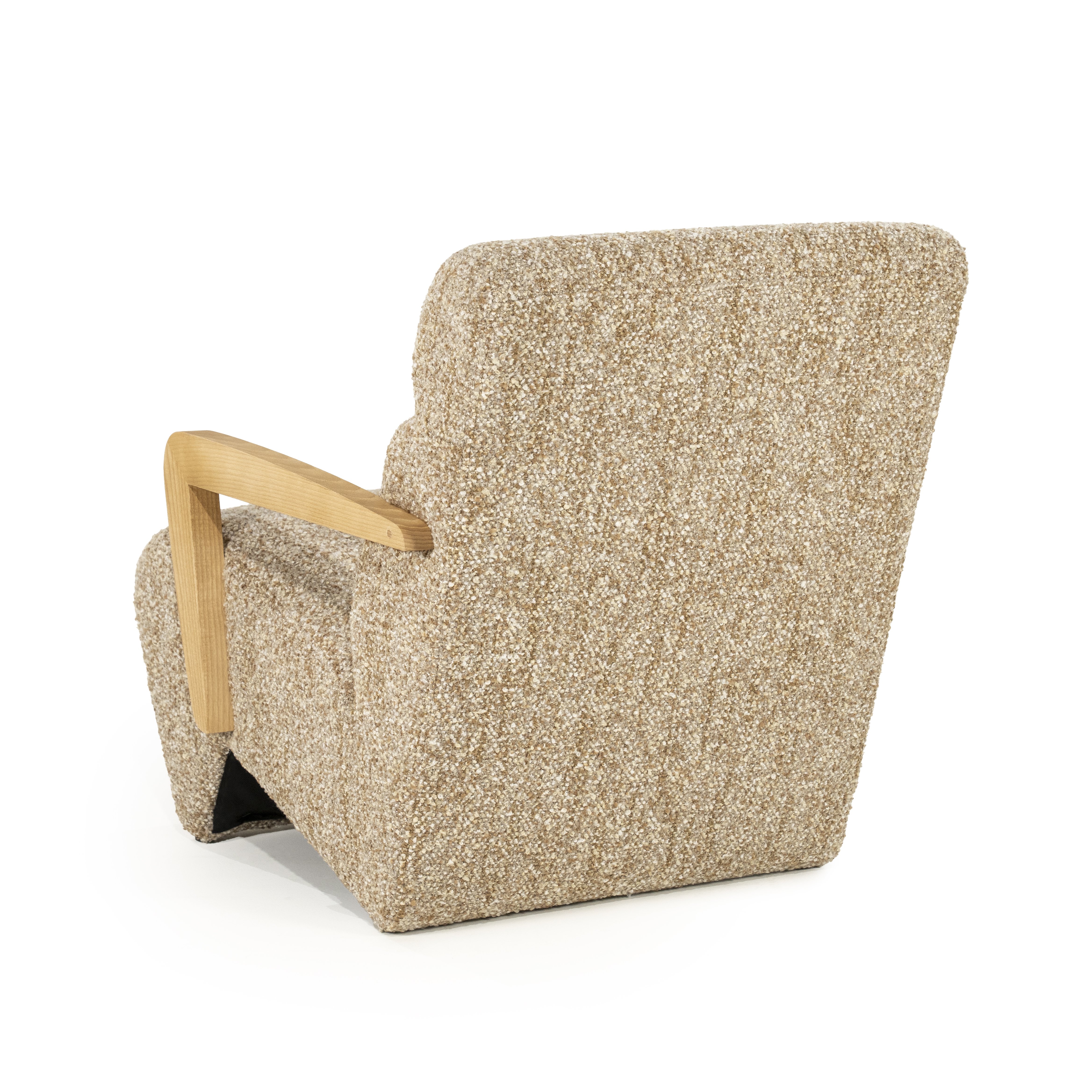 Fauteuil Ollie in bay taupe
