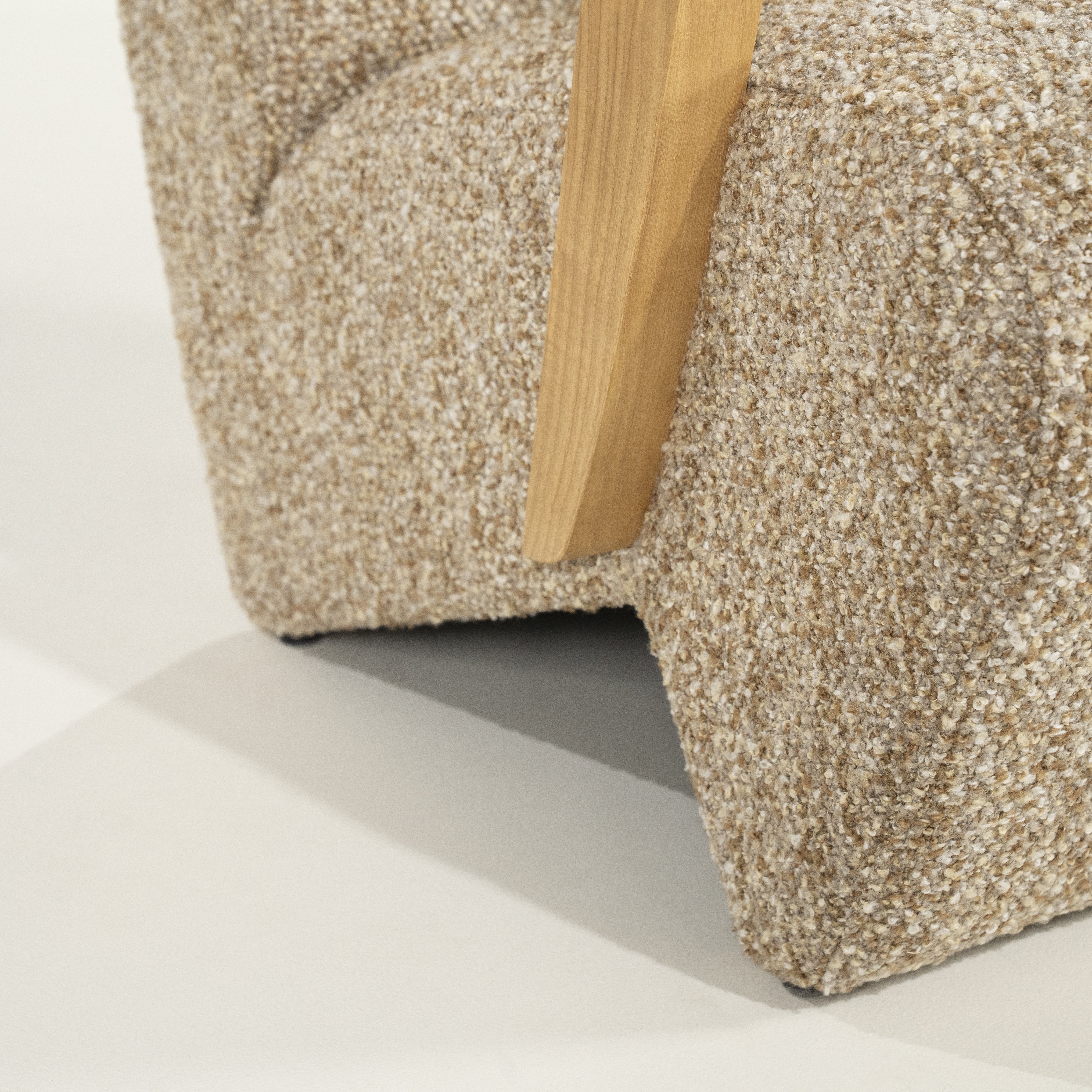 Fauteuil Ollie in bay taupe