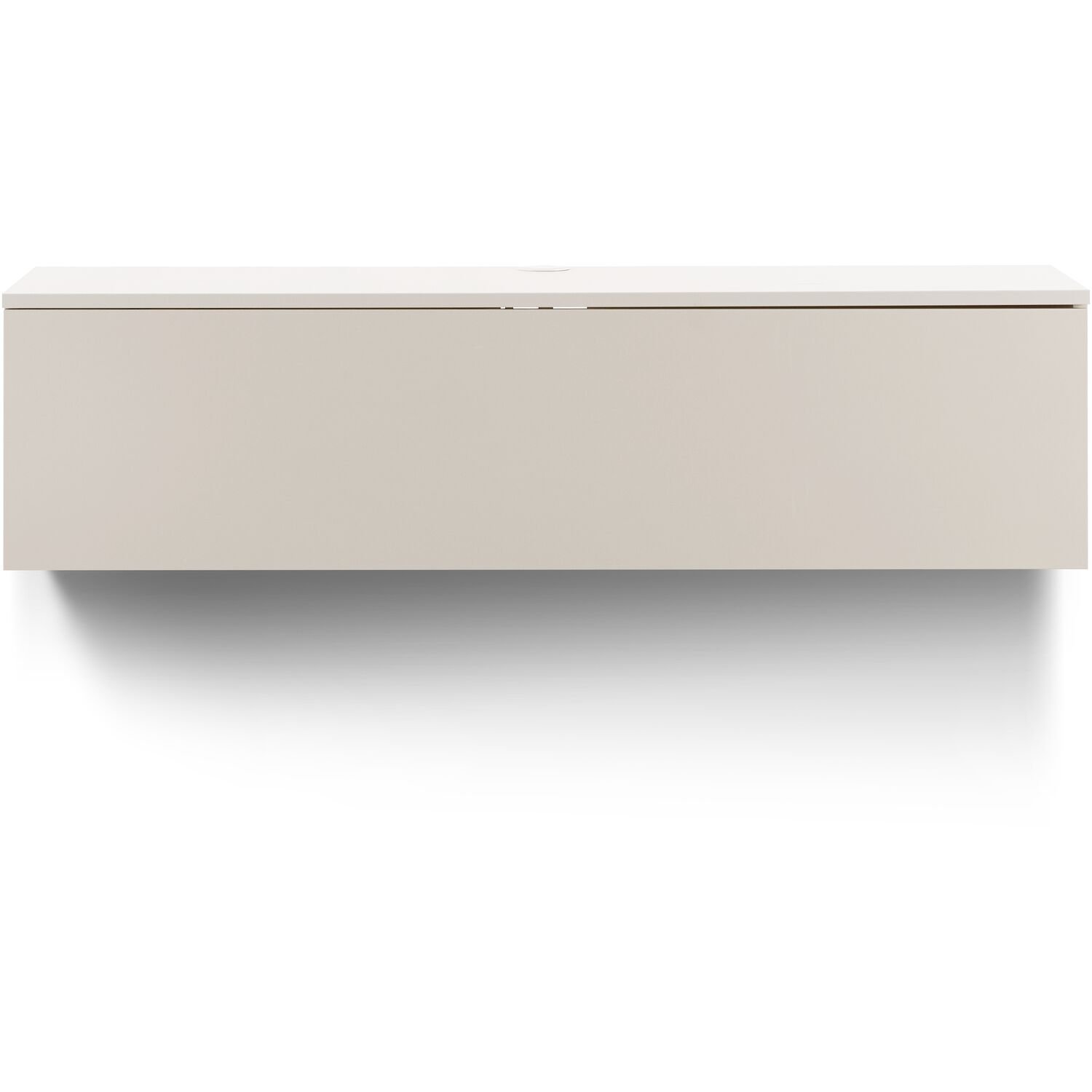 TV-meubel Simeto 1 klep in zandgrijs