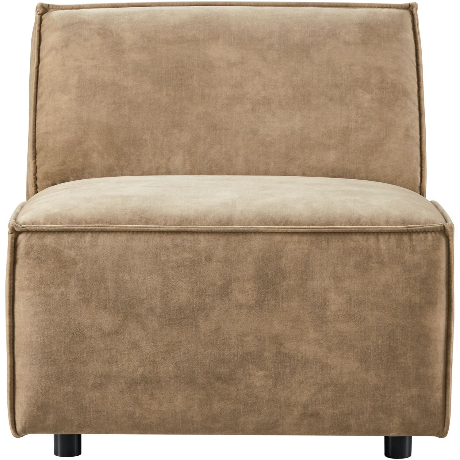 Tussenelement 1 zits Baricci polyether met koudschuim in latte