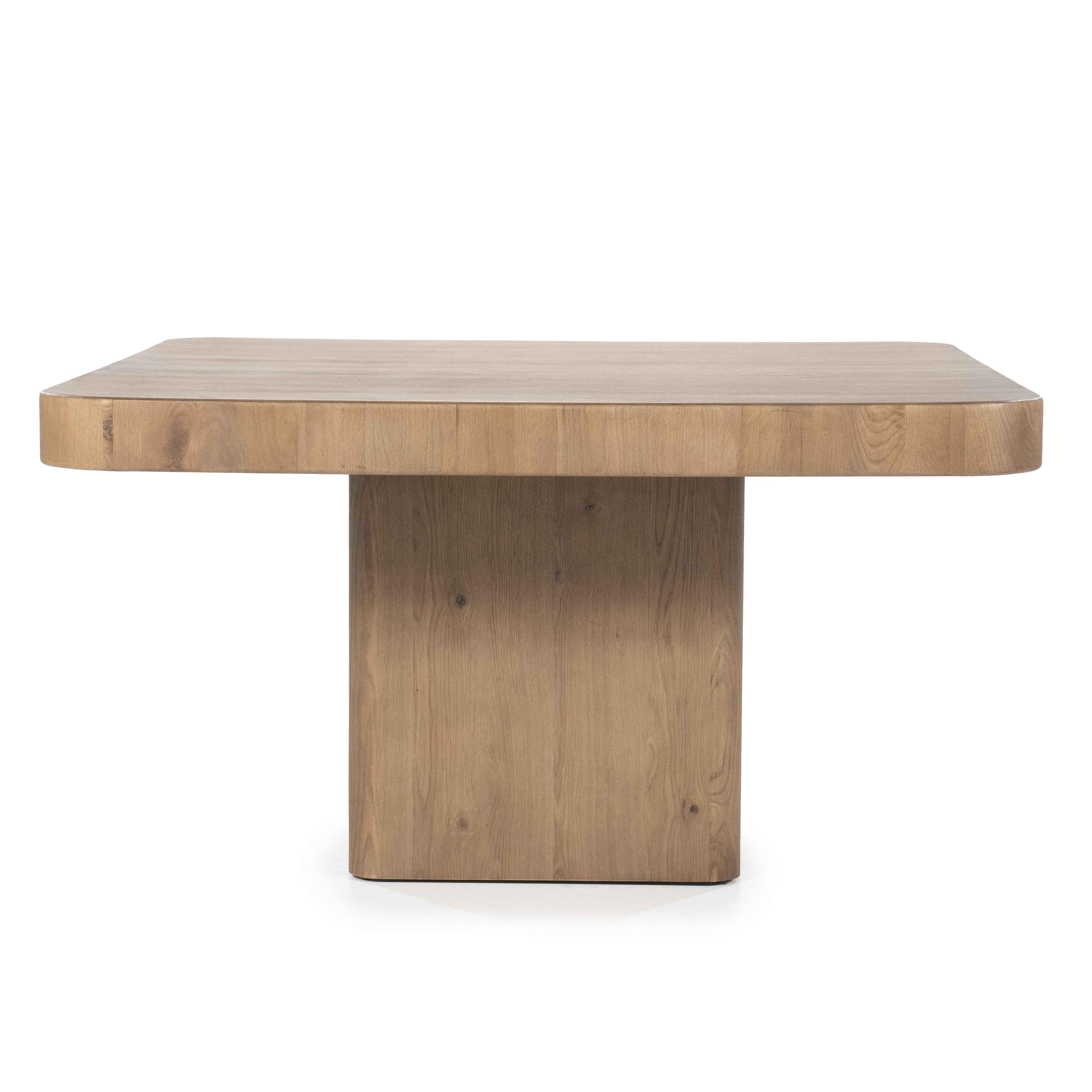 Eettafel Hamza bruin eikenhout