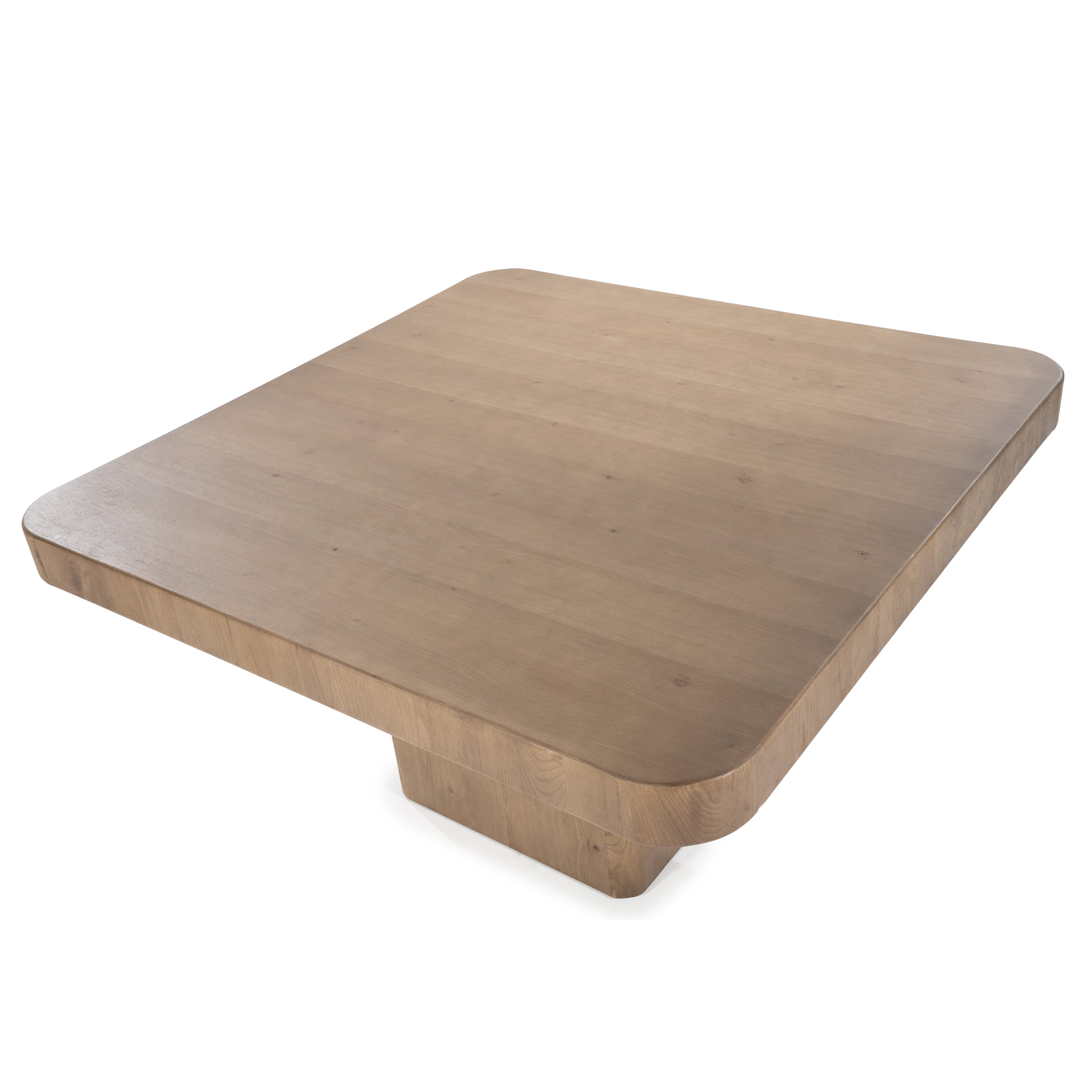 Eettafel Hamza bruin eikenhout