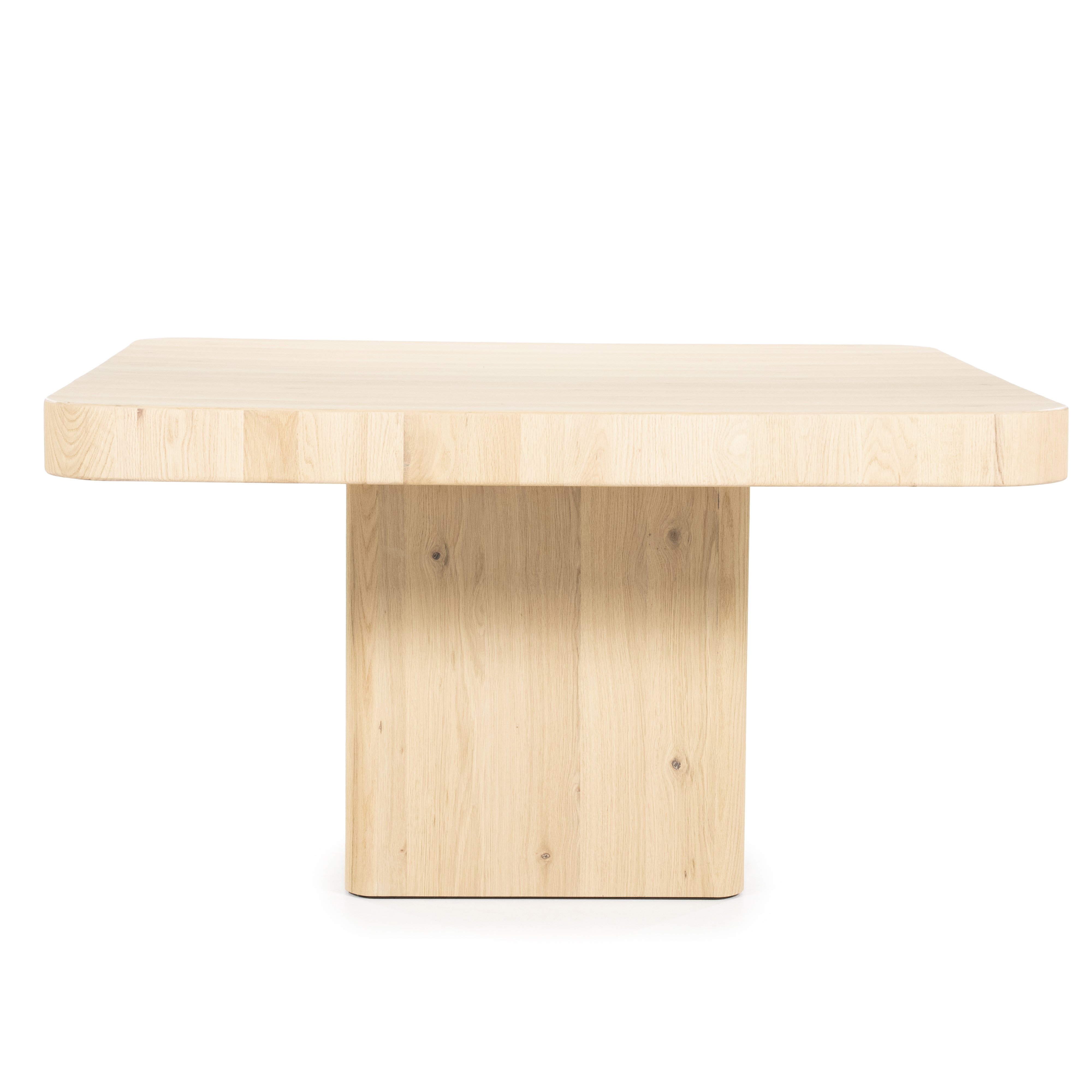 Eettafel Hamza naturel eikenhout