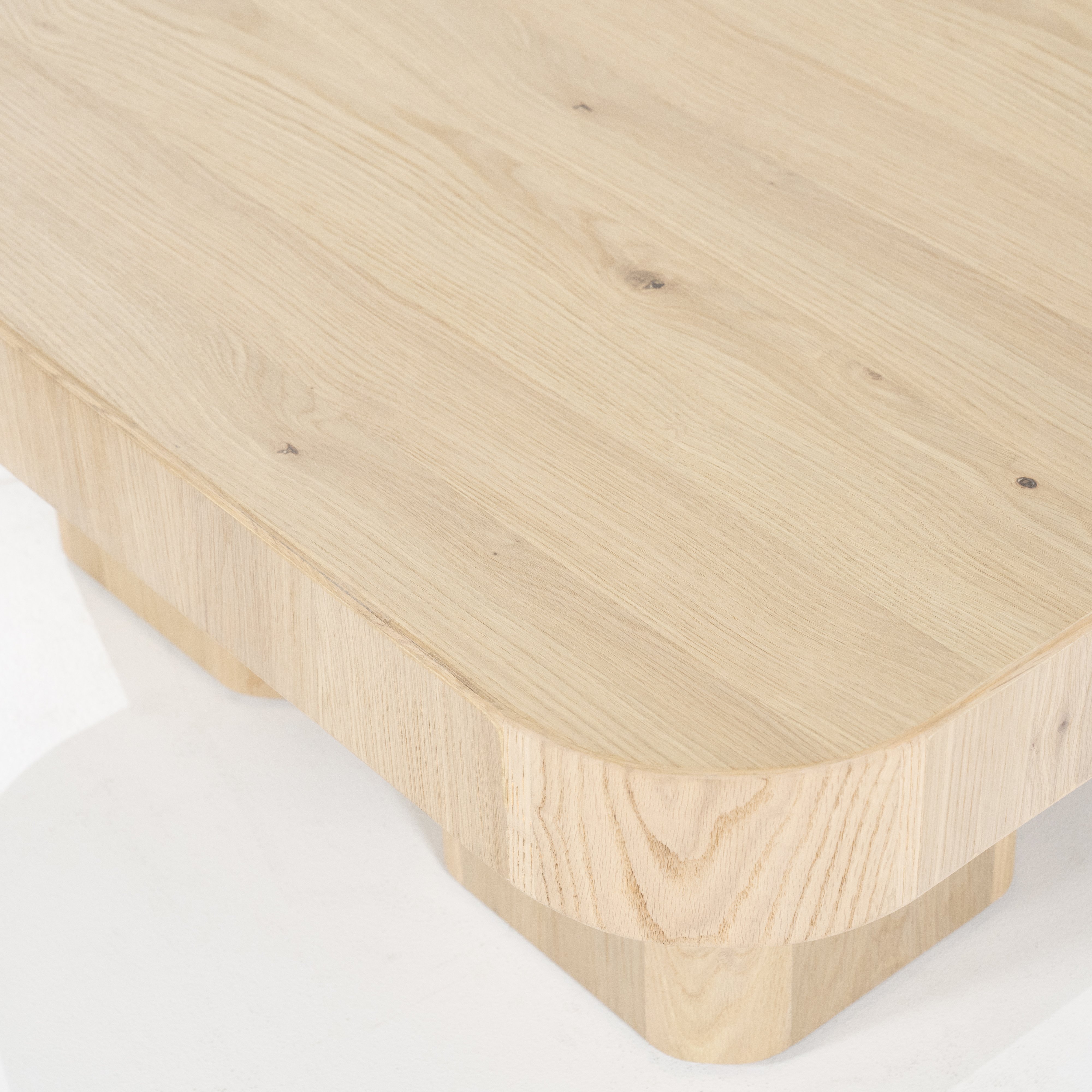 Salontafel naturel eikenhout
