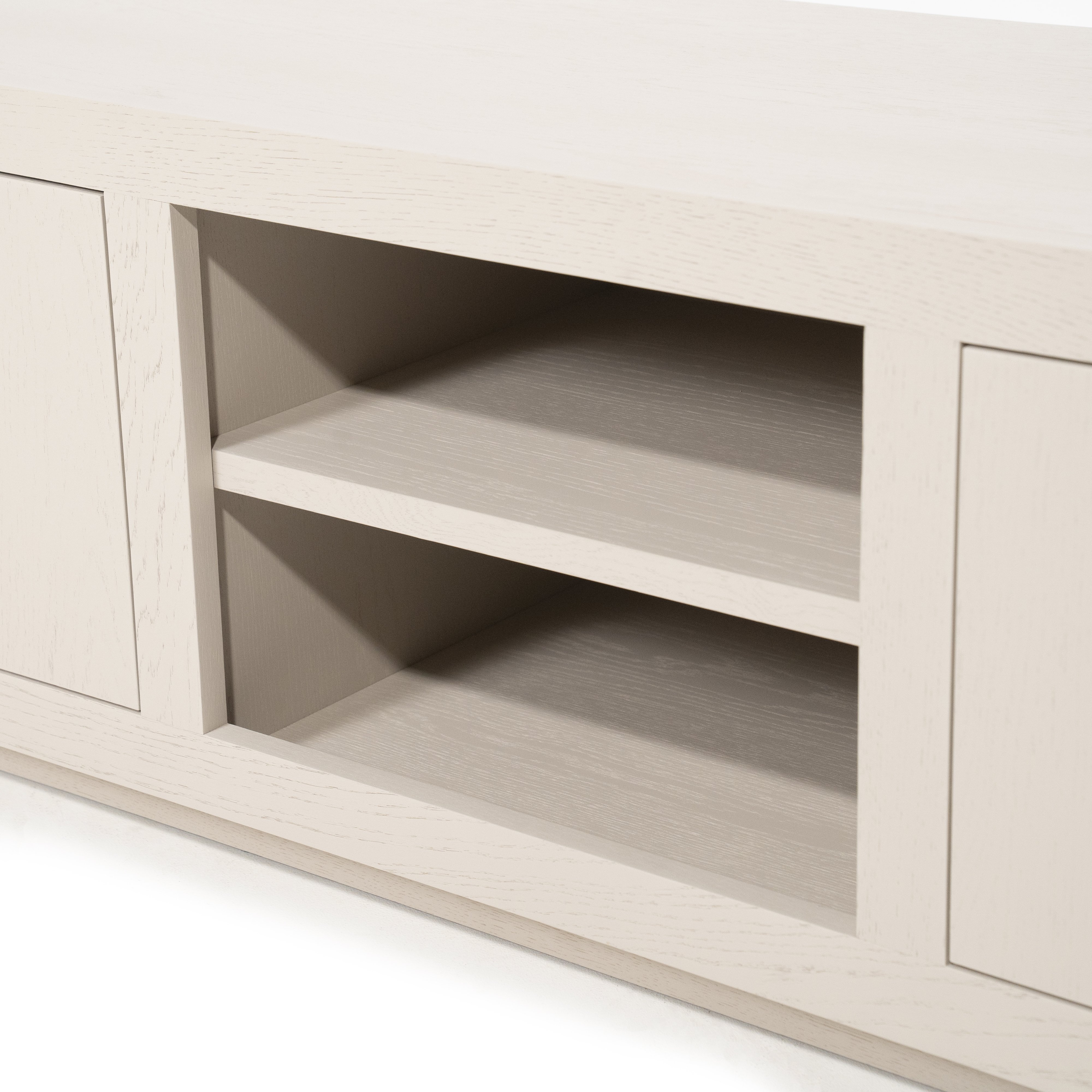 Tv meubel Helvo breed 200cm in taupe