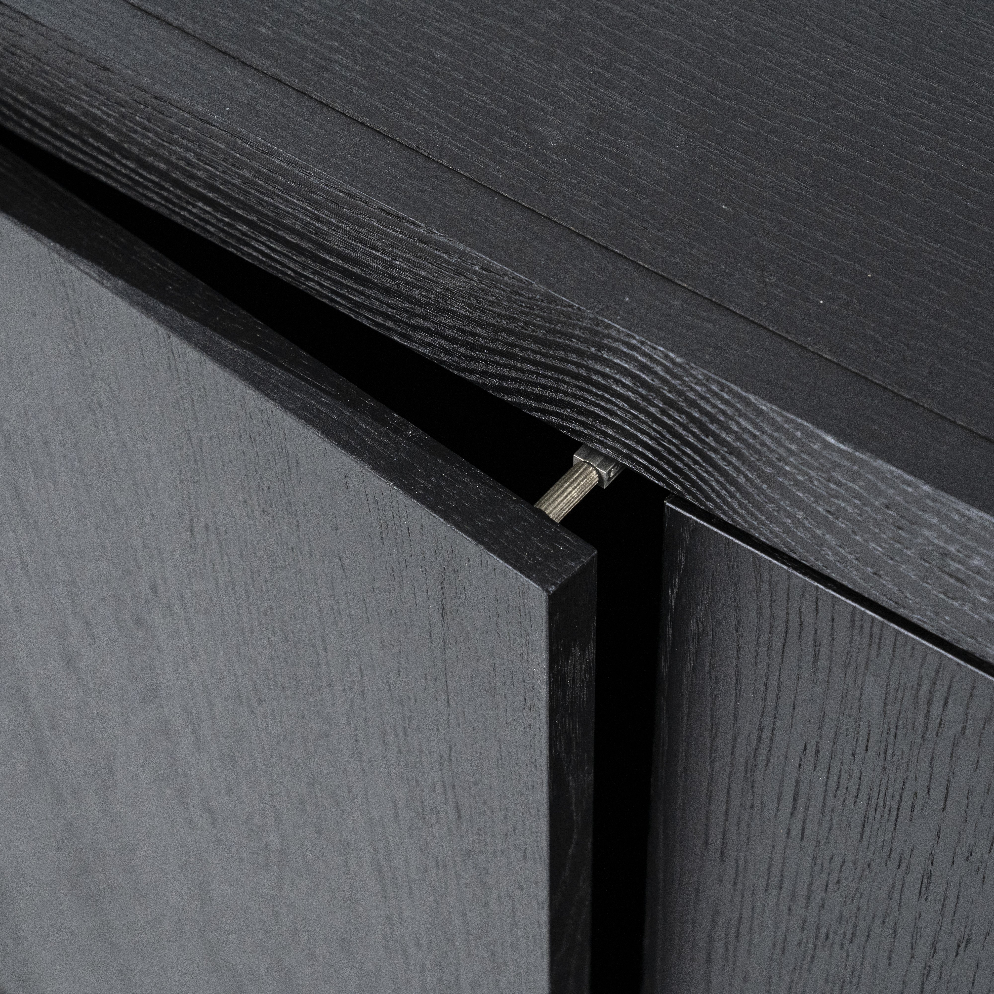 Tv meubel Helvo breed 200cm in zwart