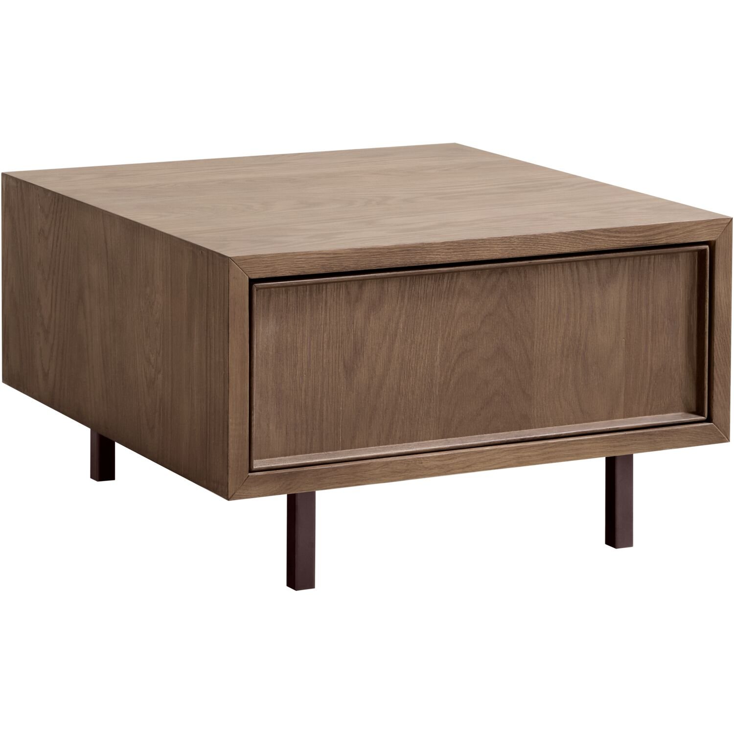 Bijzettafel Calva 2 lades in kleur oktober