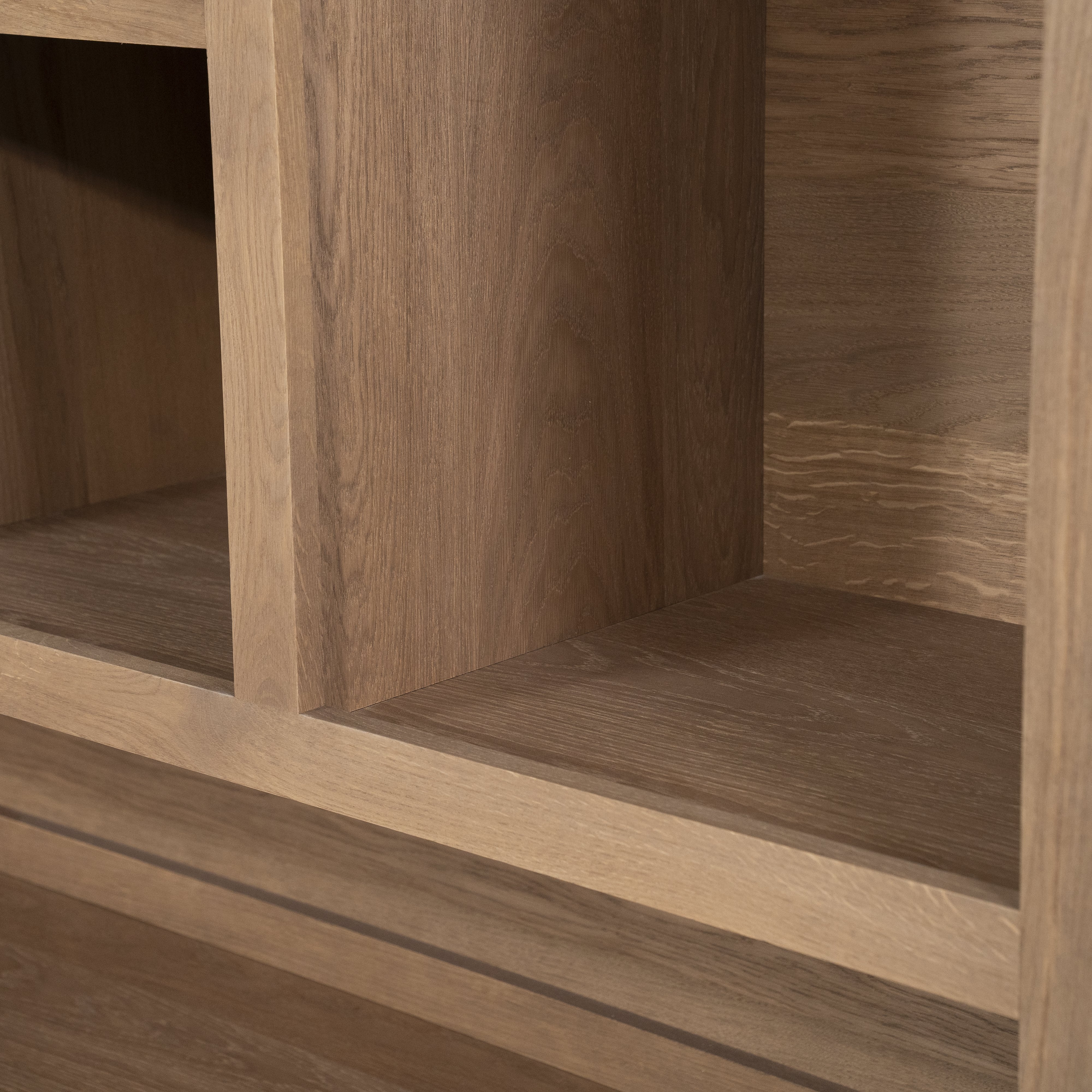 Wandkast Helvo 220x150 cm in lichtbruin