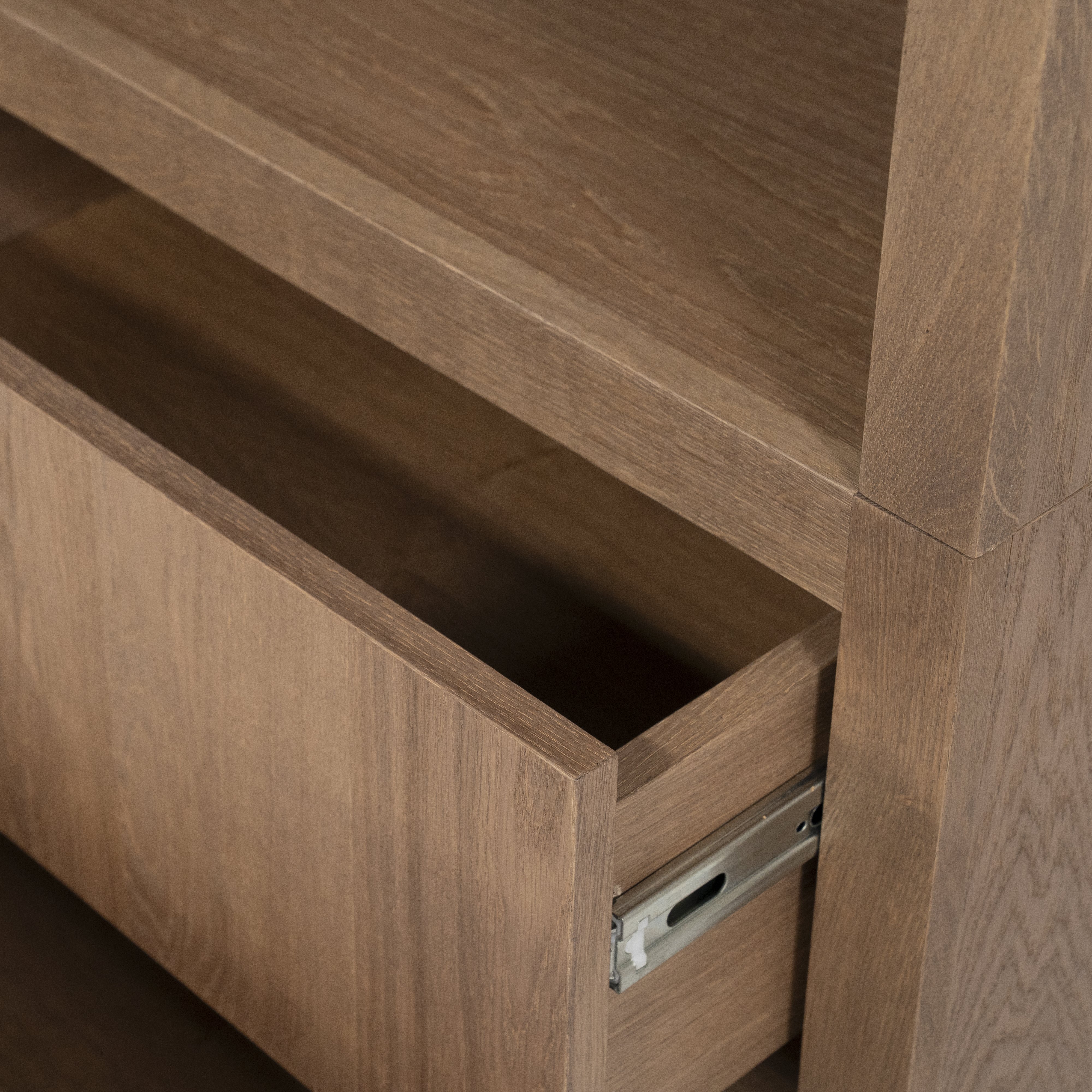 Wandkast Helvo 220x150 cm in lichtbruin