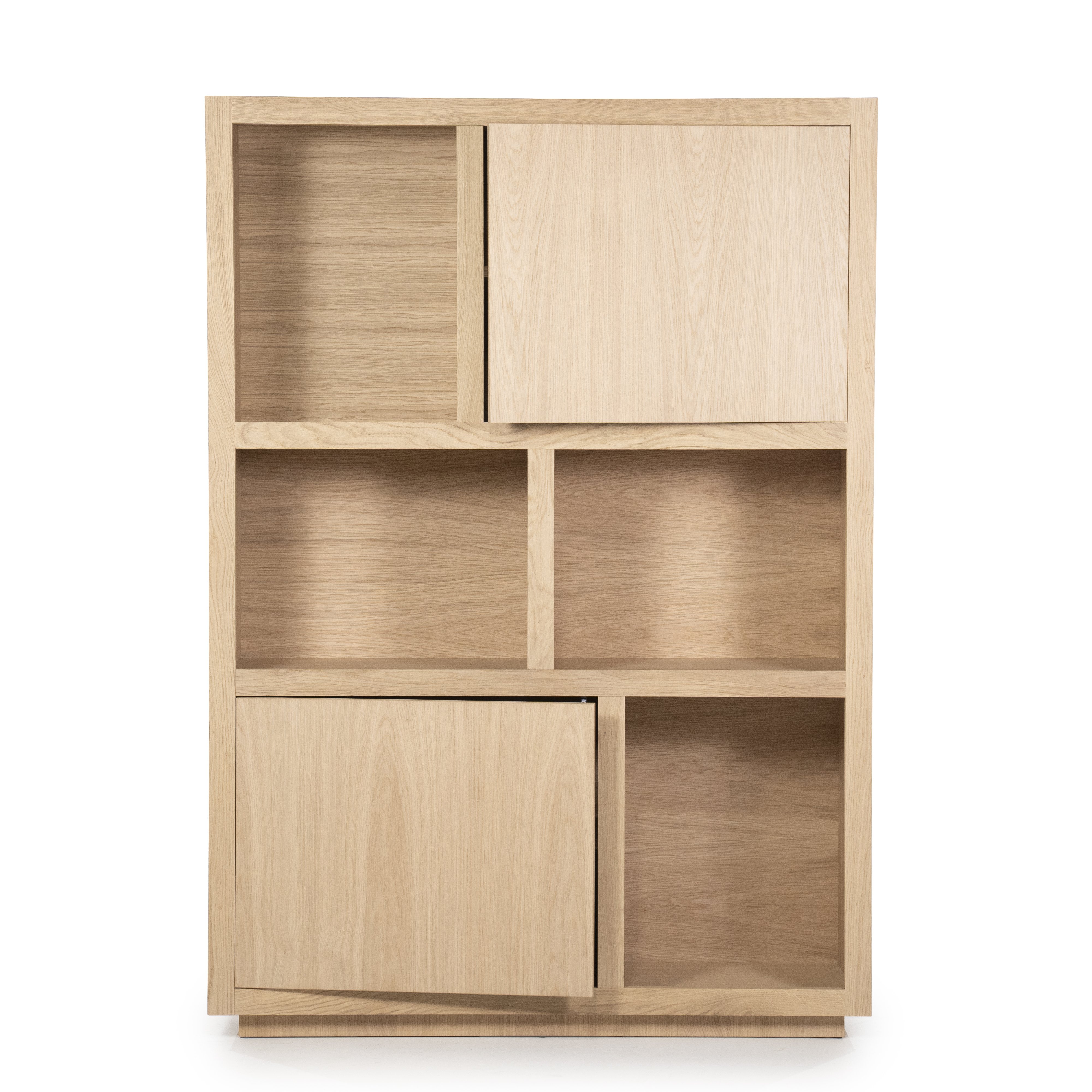 Wandkast Helvo 170x120 in naturel