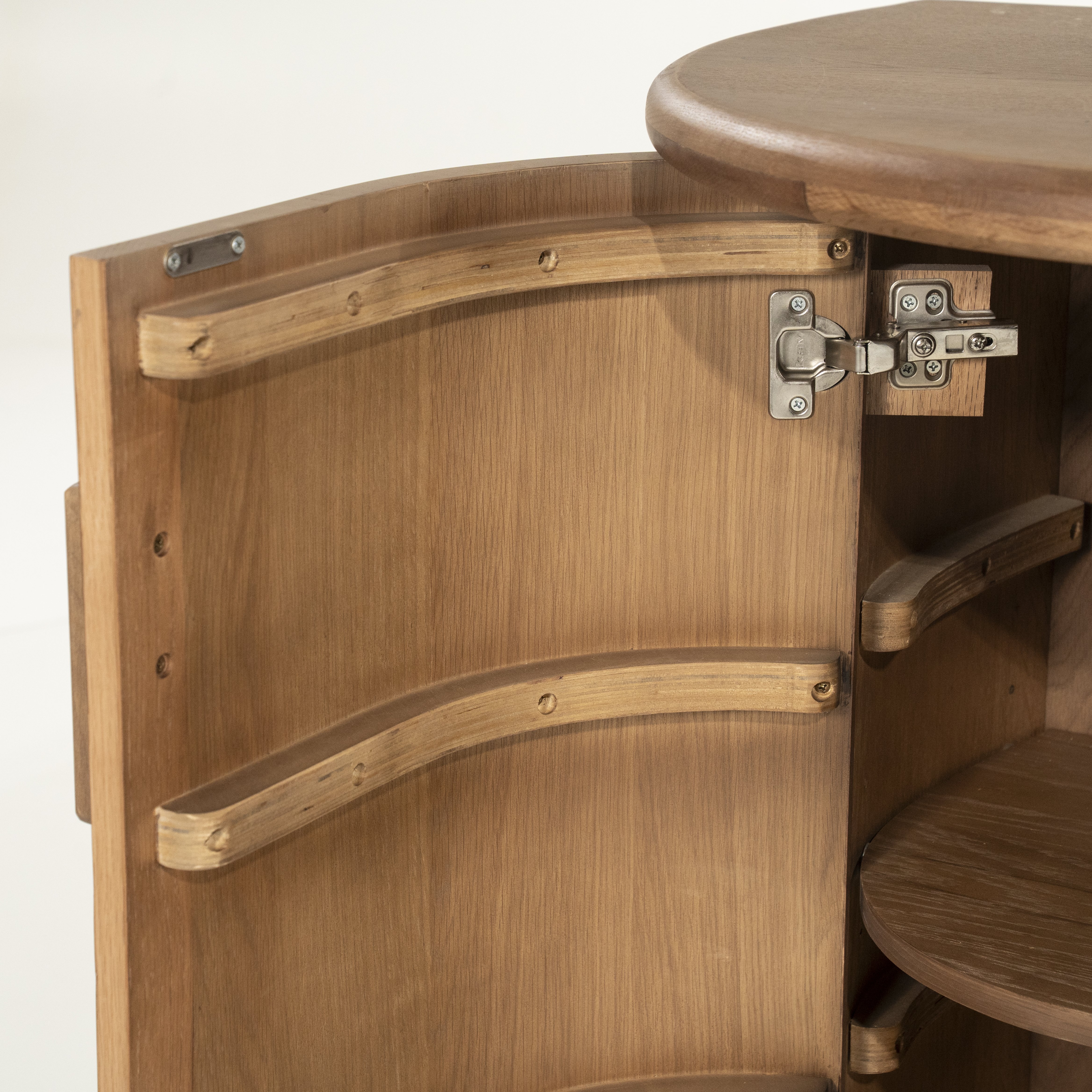 Dressoir Joas 180 cm in bruin