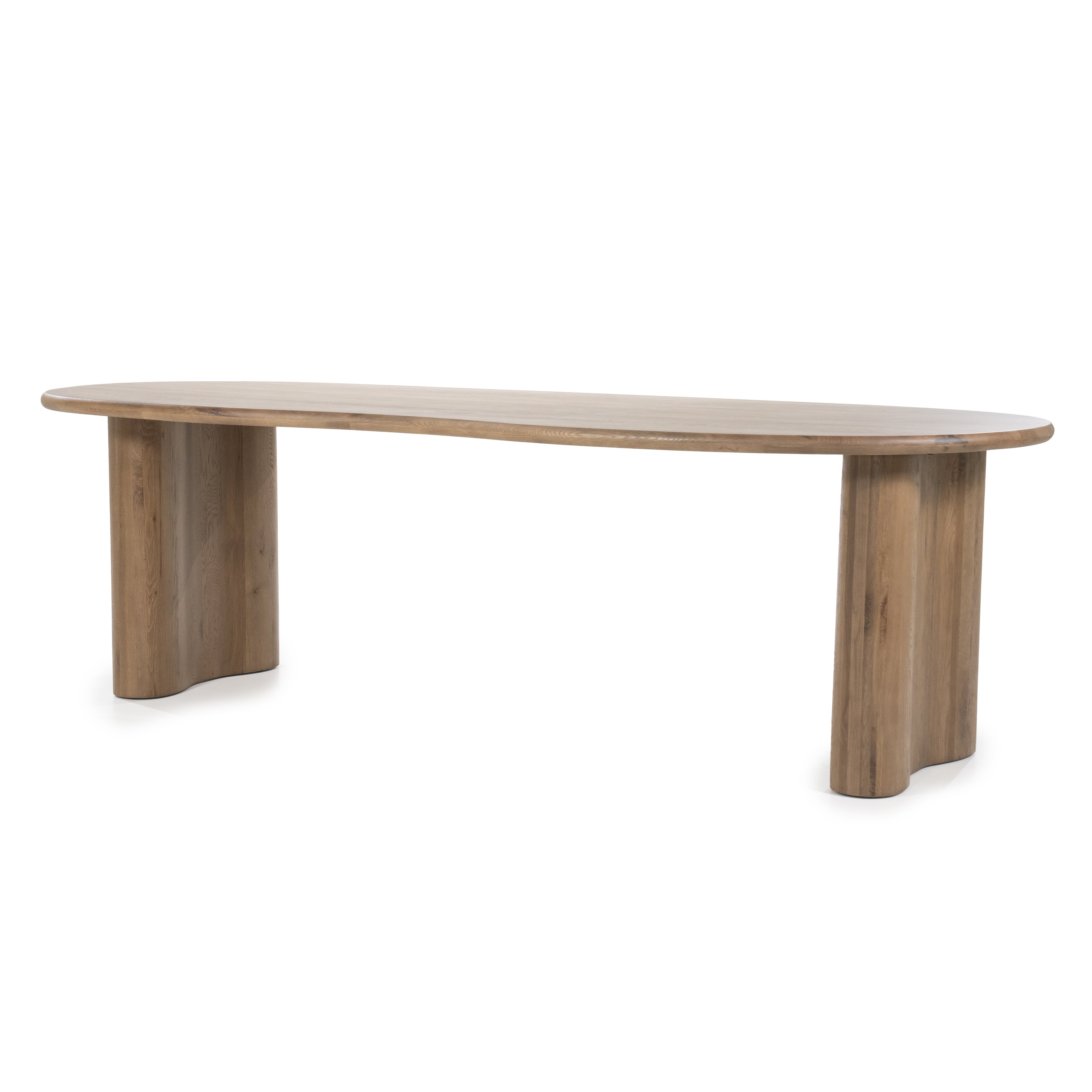 Eettafel Joas 250x110 cm in bruin