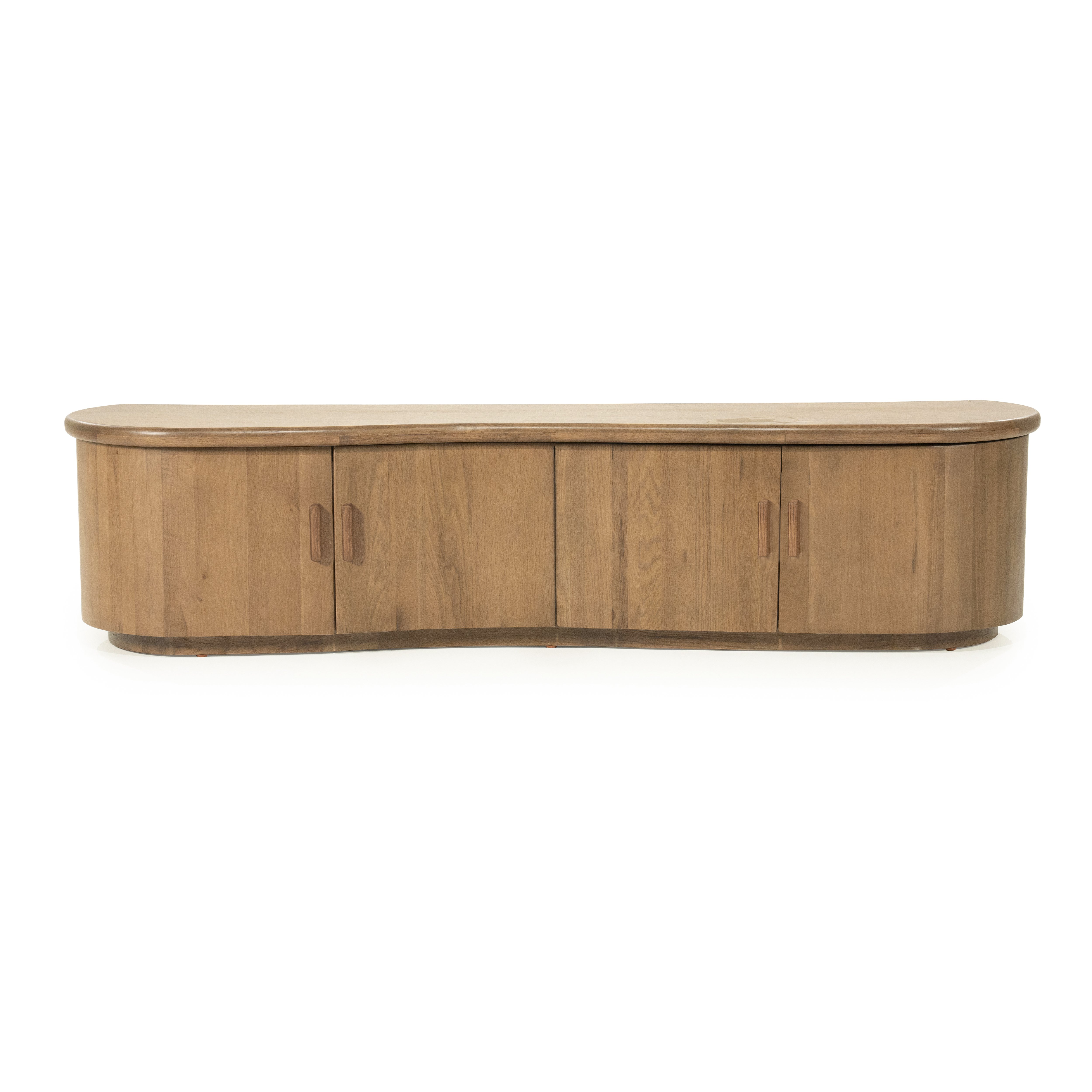 Tv-meubel Joas 180 cm in bruin