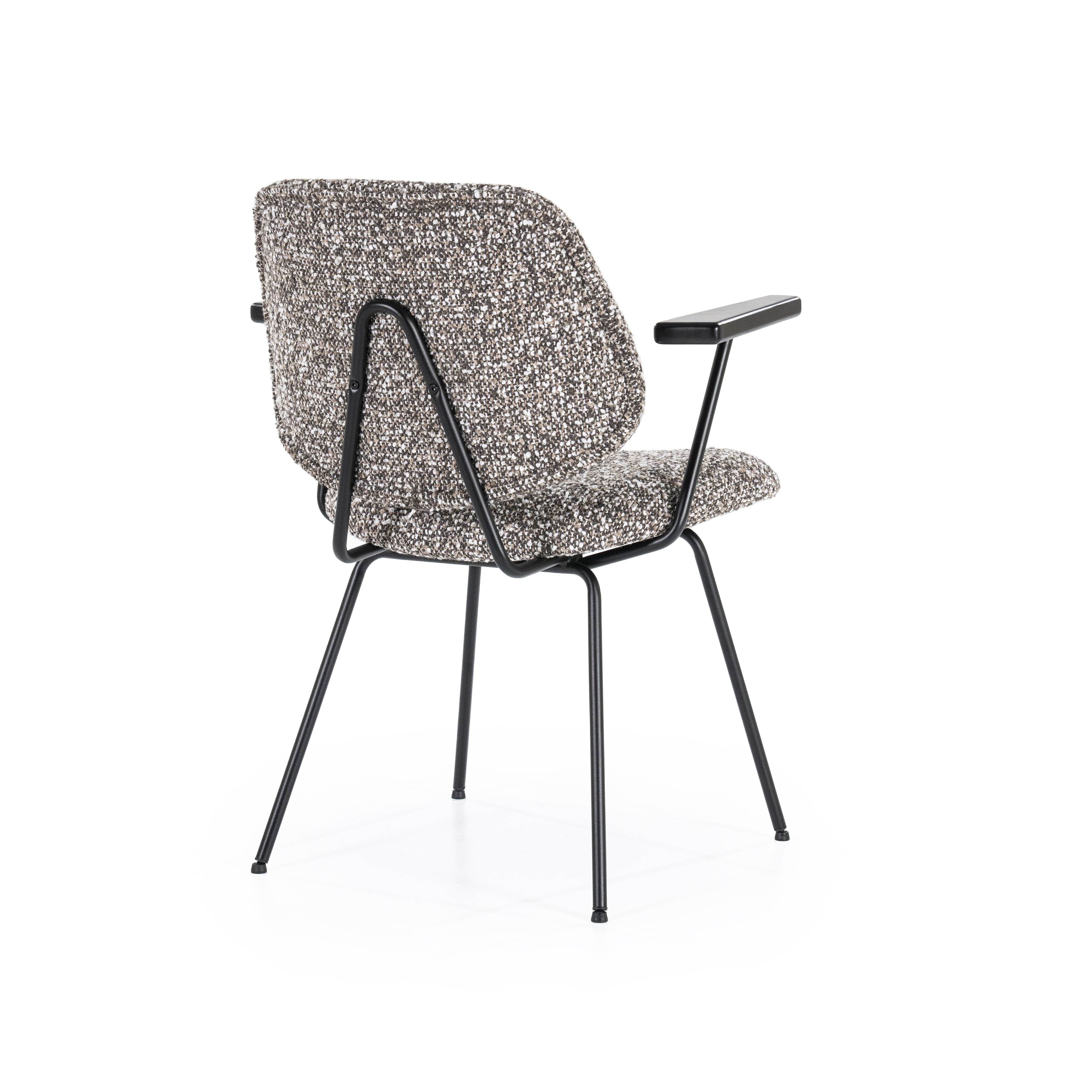 Armstoel Jonte taupe