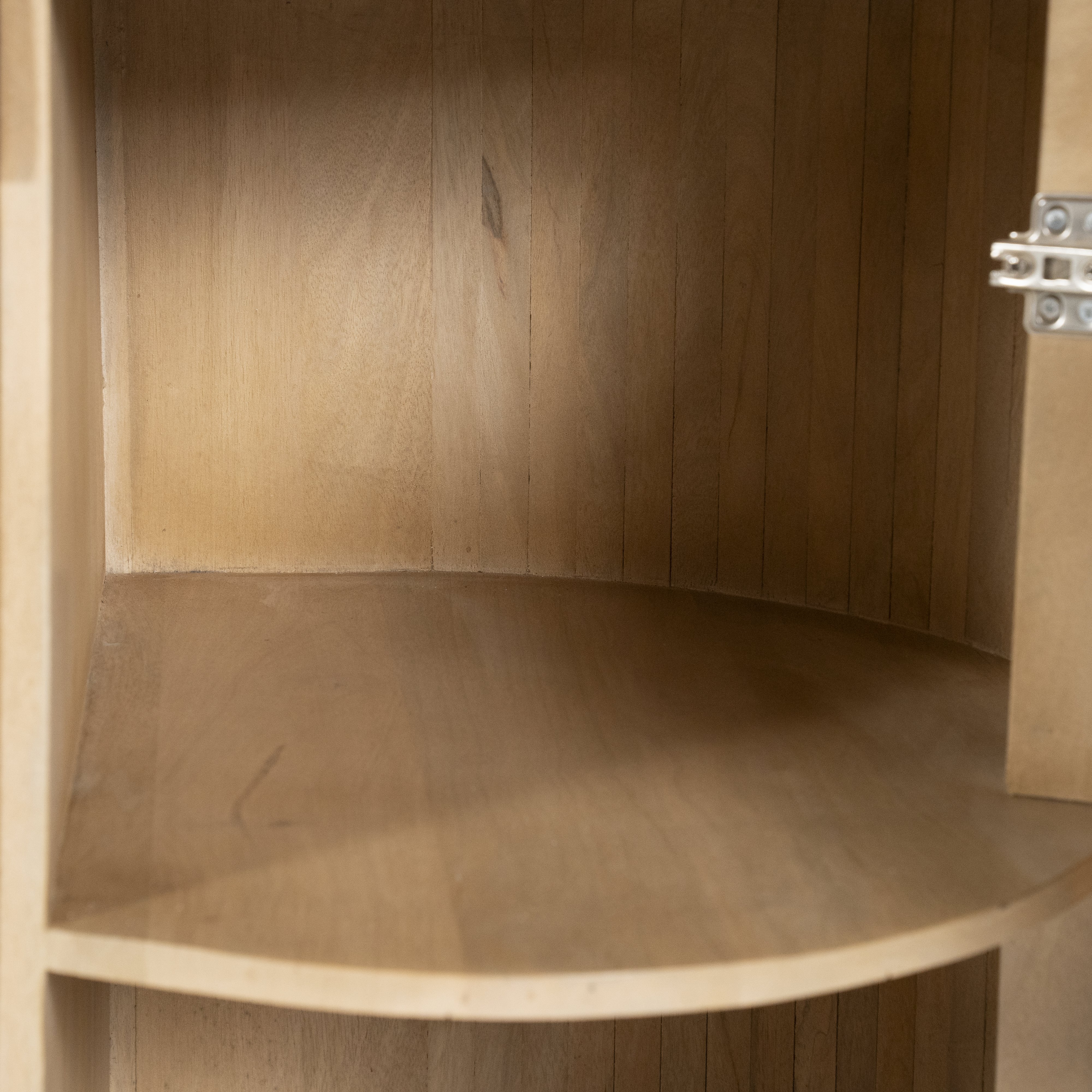 Bureau Kiyan 1 deur 1 lade in hout en marmer