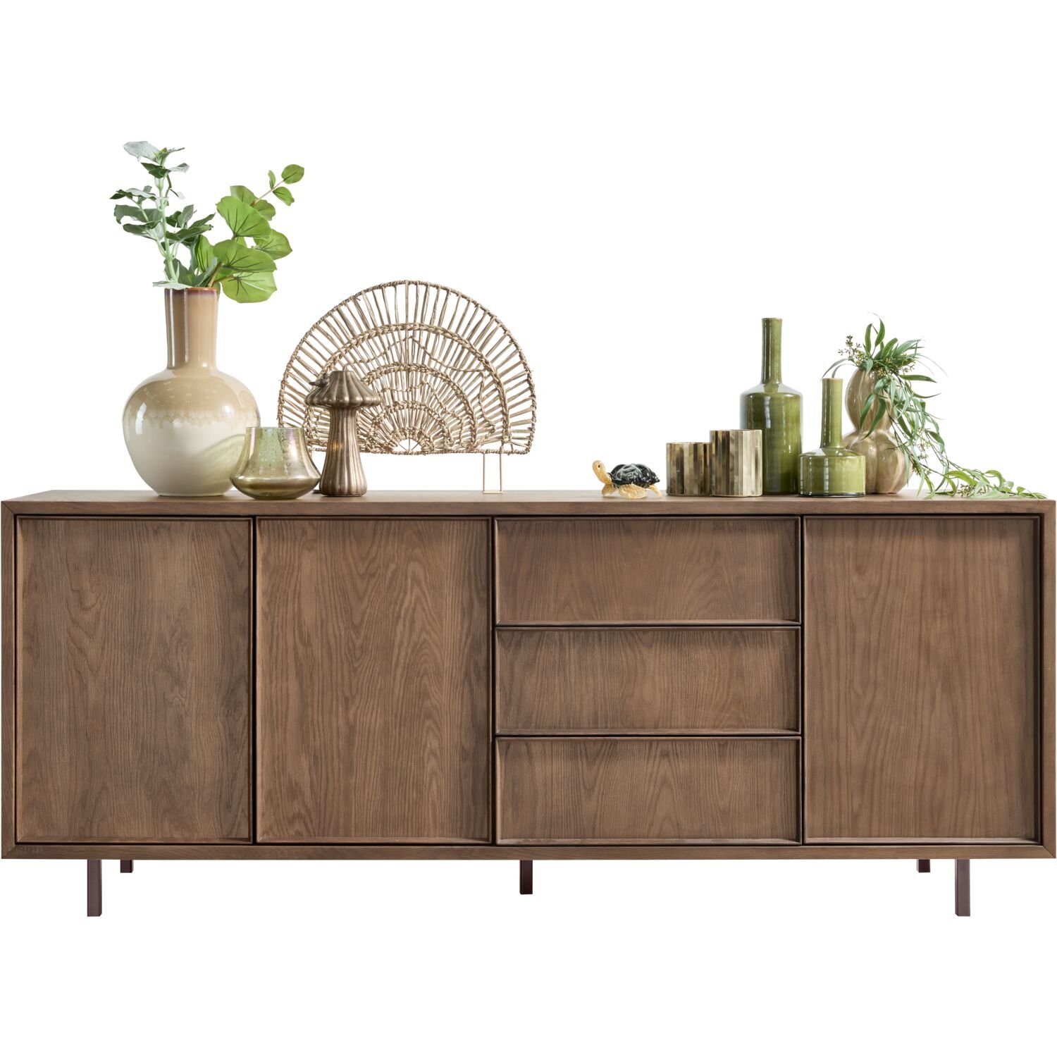 Dressoir Calvo 3 deuren 3 lades oktober