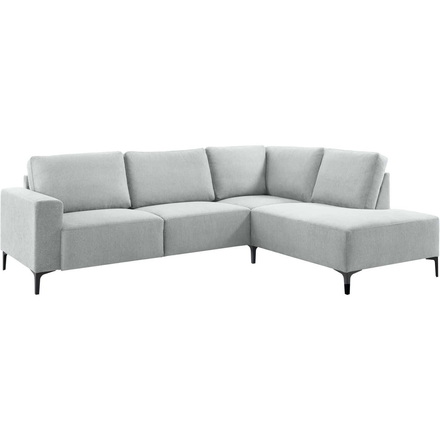 Hoekbank Fabria polyether in ashgrey