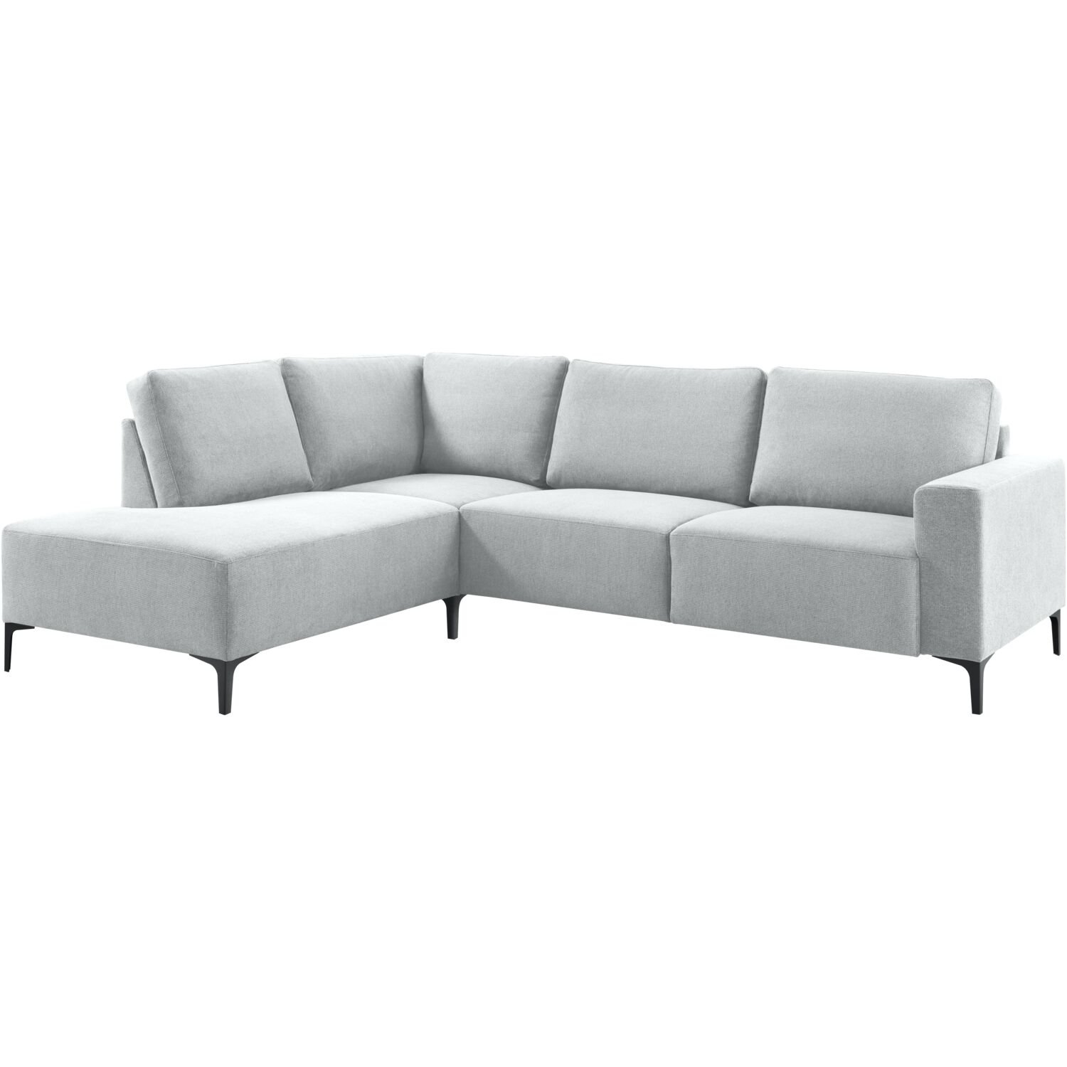 Hoekbank Fabria polyetherschuim in ashgrey