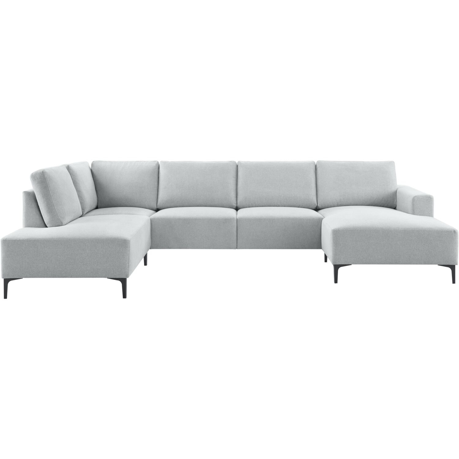 Hoekbank Fabria polyether in ashgrey