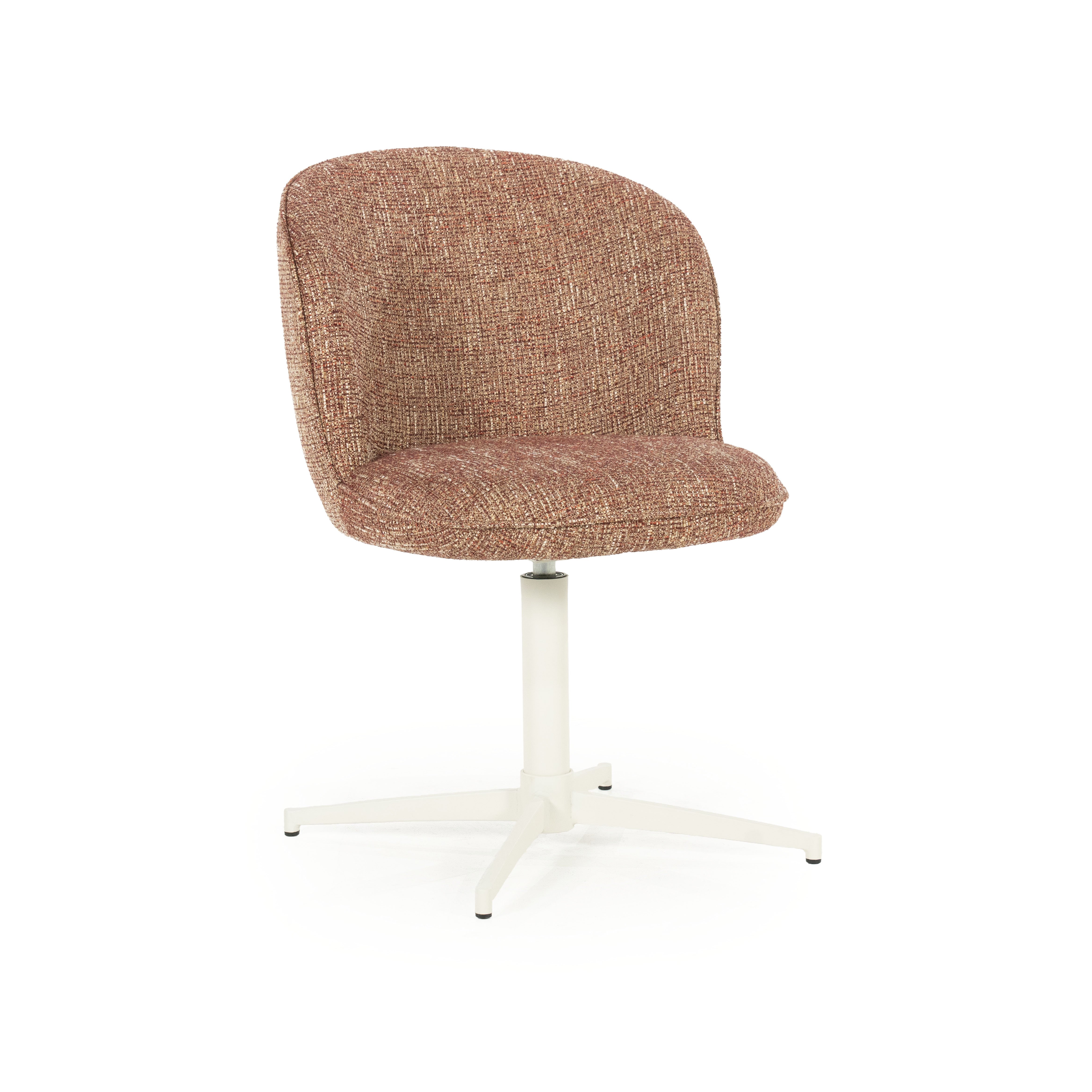 Eetstoel (draaibaar) Moze in rood