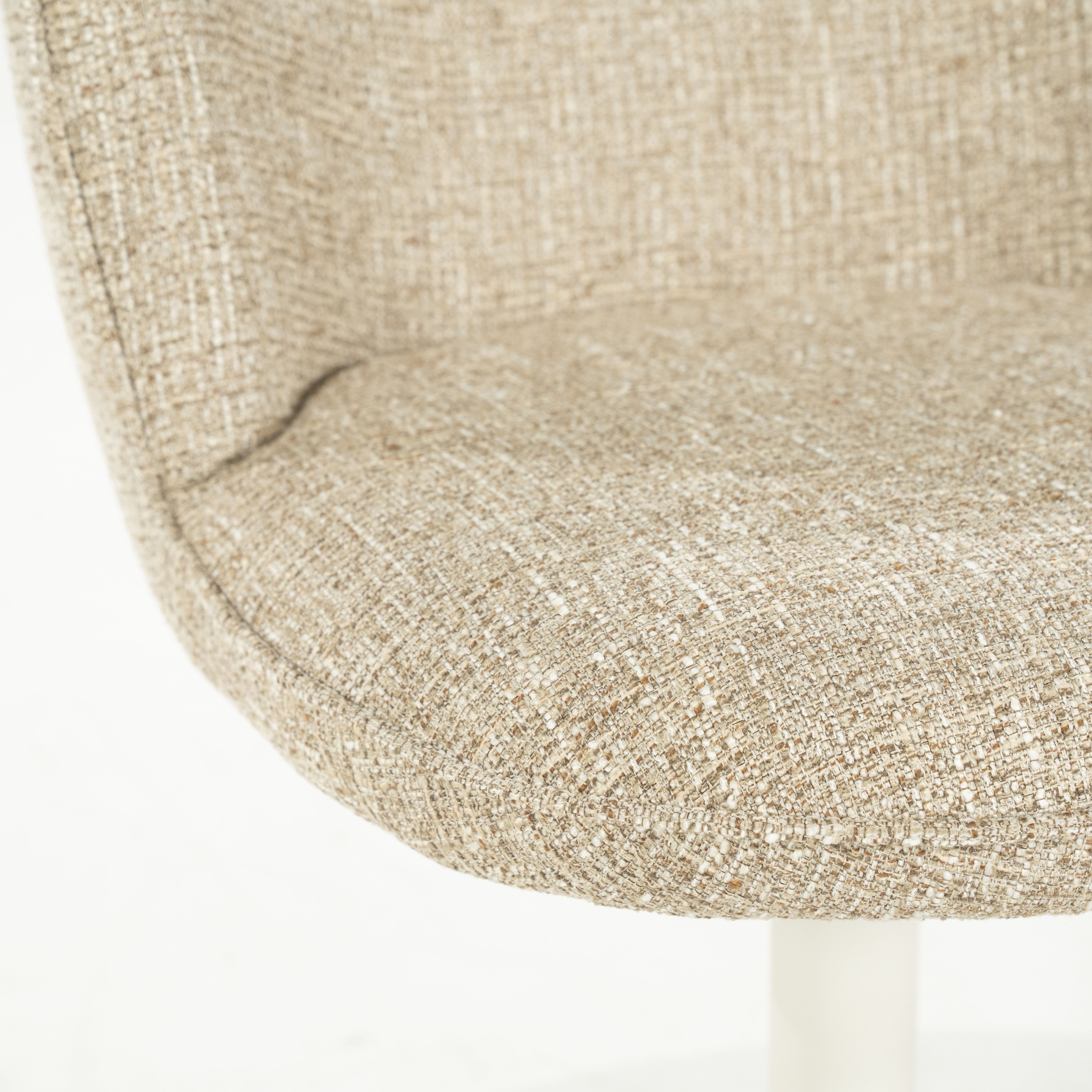 Eetstoel (draaibaar) Moze in taupe